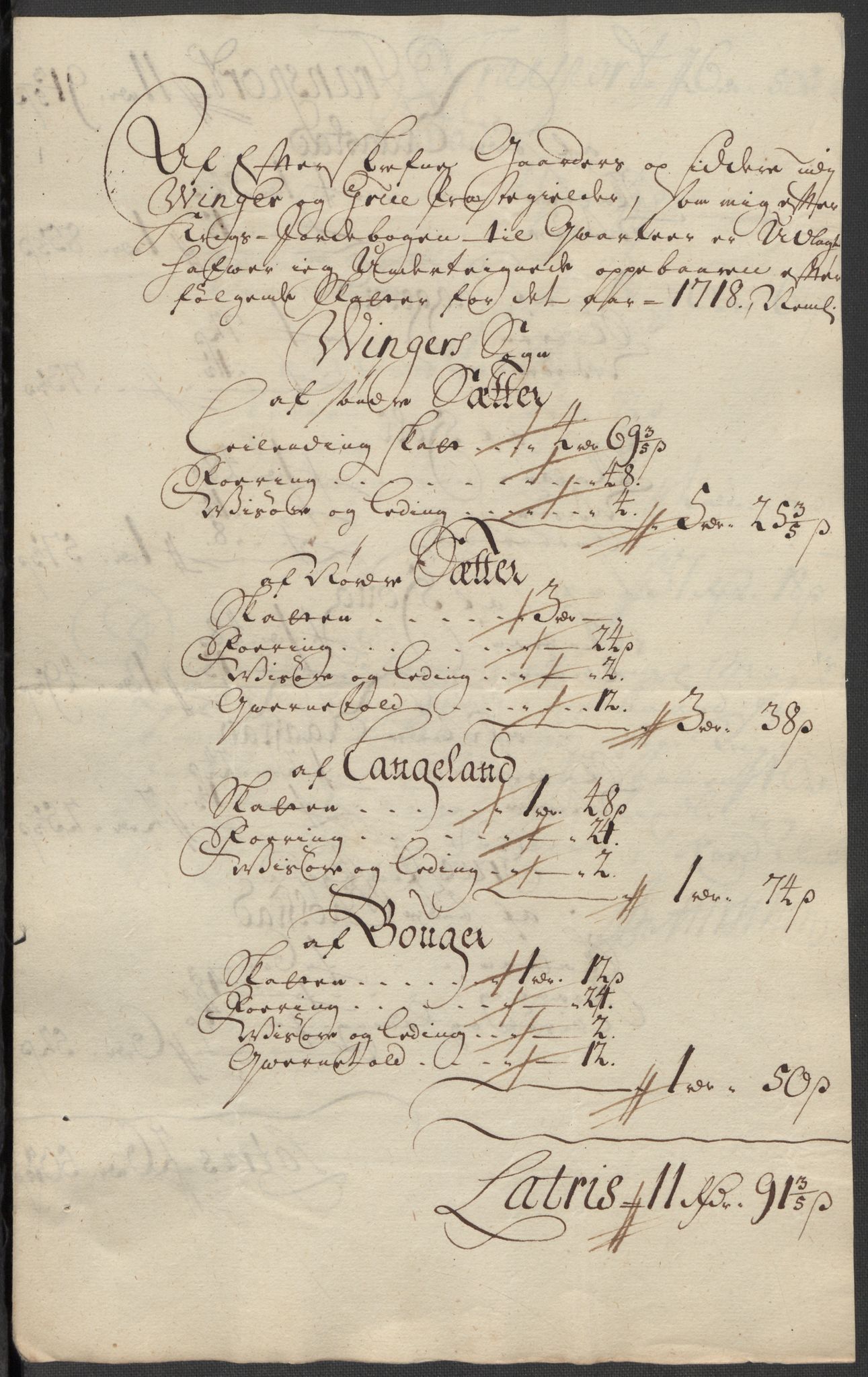 Rentekammeret inntil 1814, Reviderte regnskaper, Fogderegnskap, AV/RA-EA-4092/R13/L0857: Fogderegnskap Solør, Odal og Østerdal, 1718, s. 279