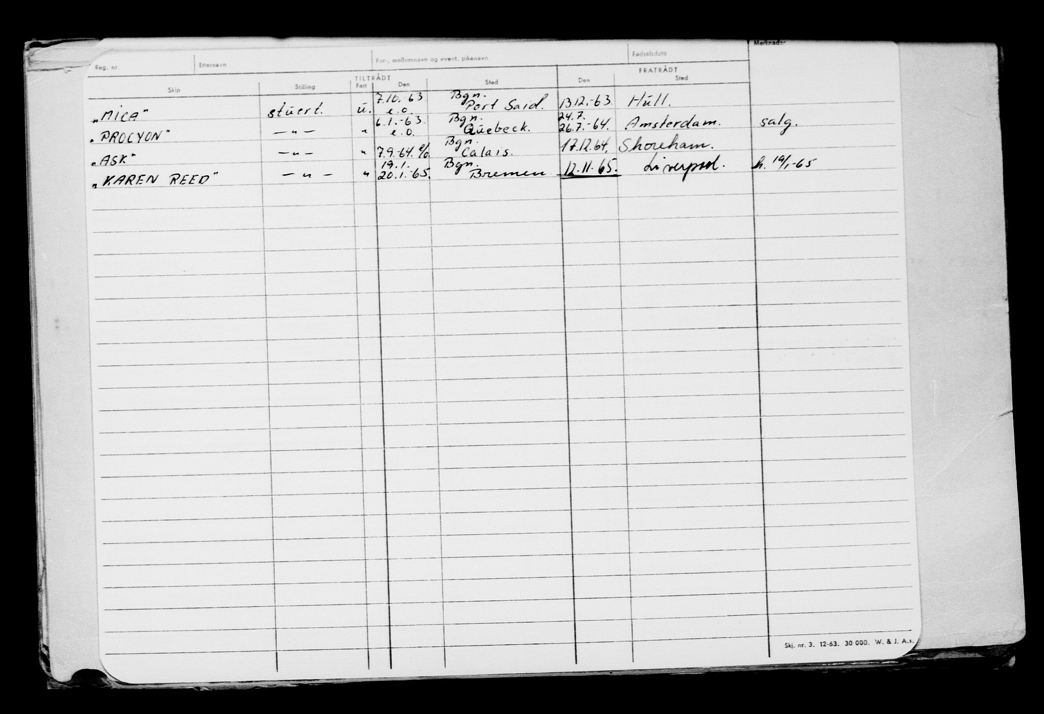 Direktoratet for sjømenn, AV/RA-S-3545/G/Gb/L0131: Hovedkort, 1915, s. 98