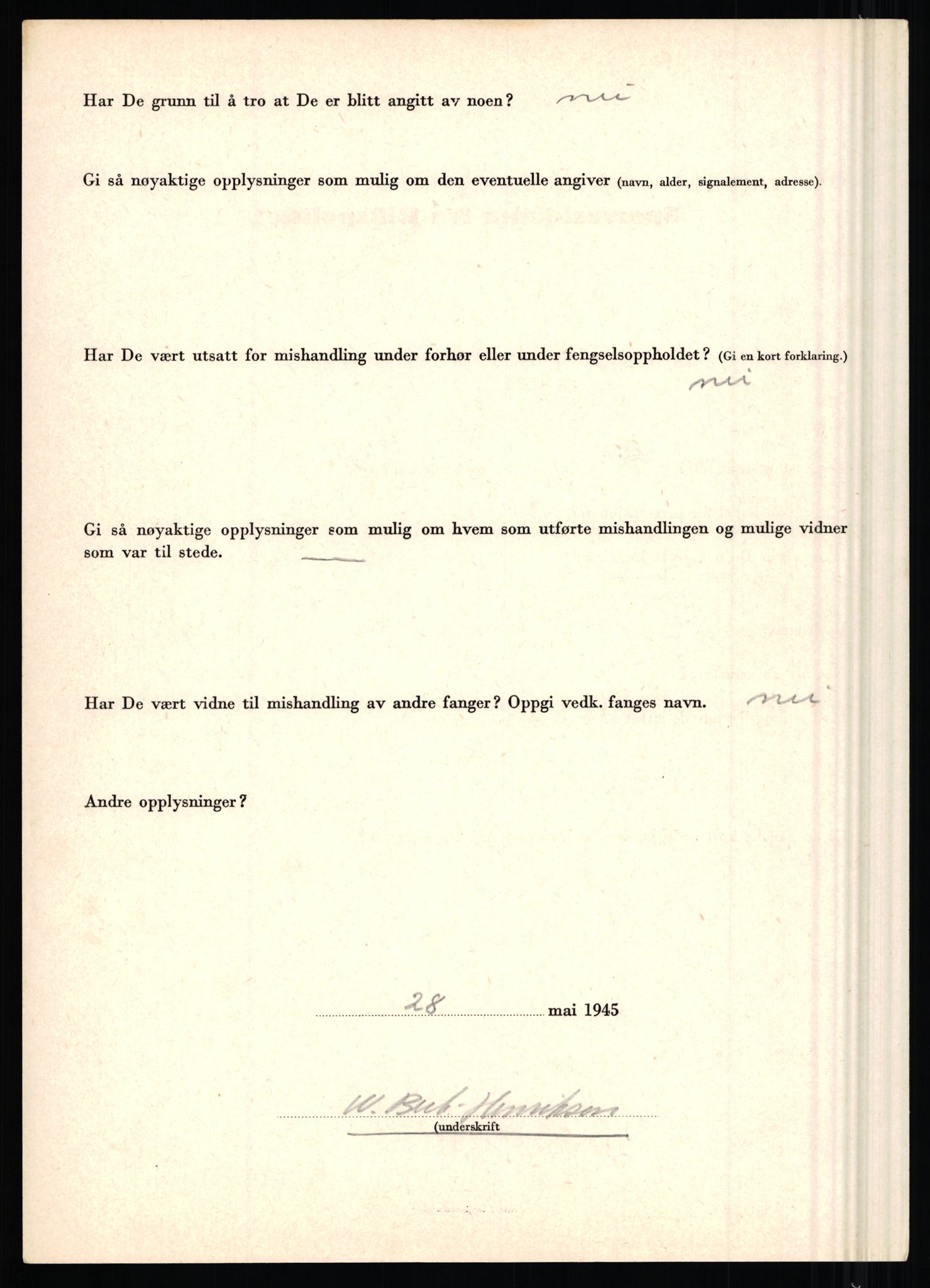 Rikspolitisjefen, AV/RA-S-1560/L/L0007: Heen, Erik C. - Iversen, Trygve, 1940-1945, s. 108