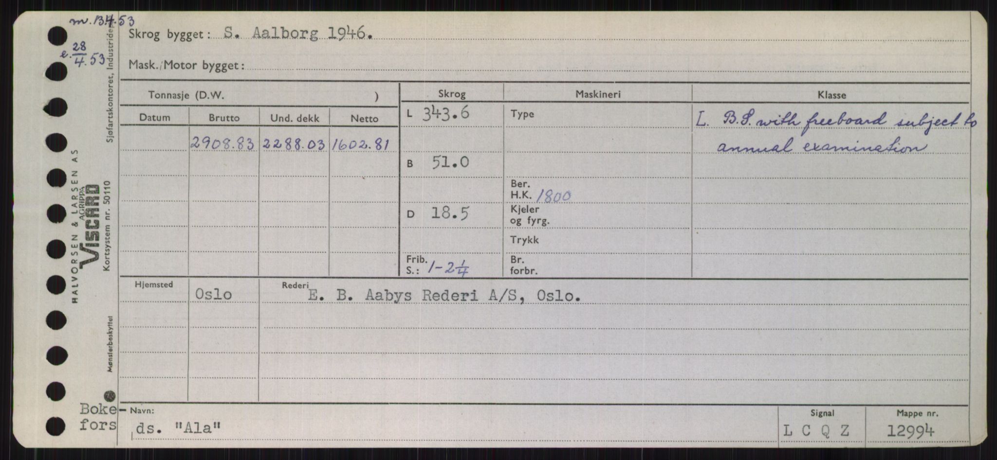 Sjøfartsdirektoratet med forløpere, Skipsmålingen, AV/RA-S-1627/H/Hb/L0001: Fartøy, A-D, s. 15