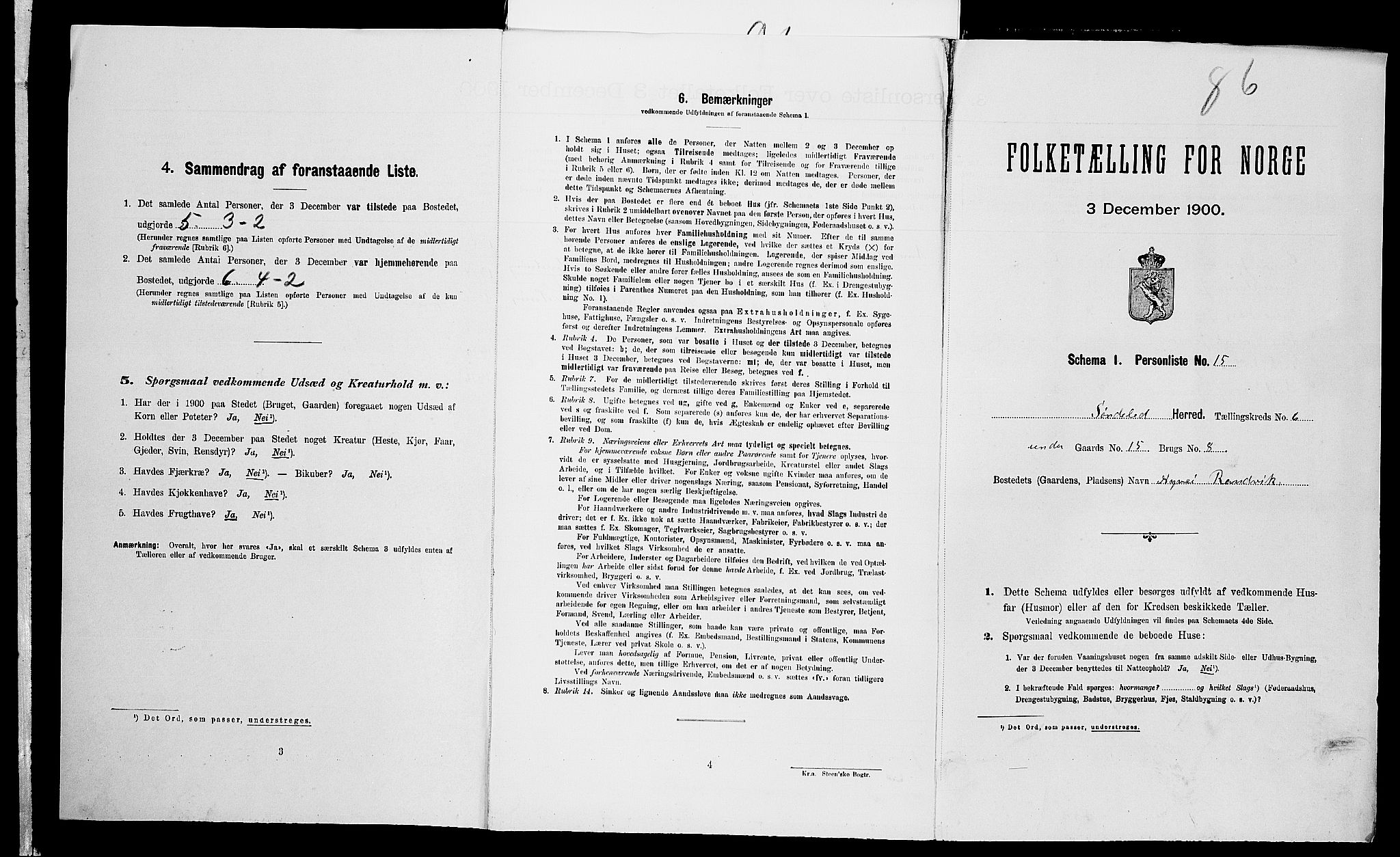 SAK, Folketelling 1900 for 0913 Søndeled herred, 1900, s. 673