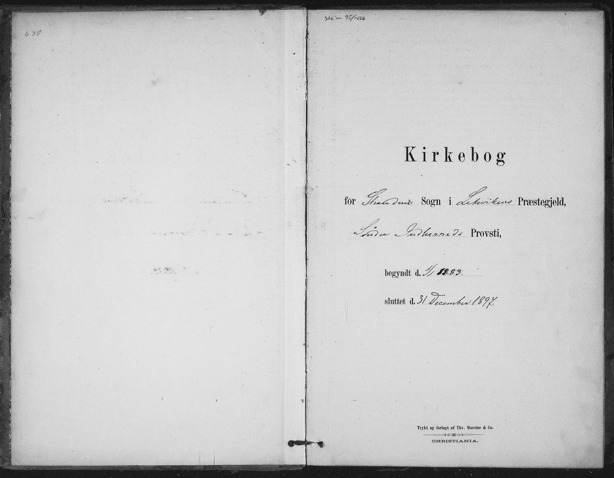 Ministerialprotokoller, klokkerbøker og fødselsregistre - Nord-Trøndelag, AV/SAT-A-1458/702/L0023: Ministerialbok nr. 702A01, 1883-1897
