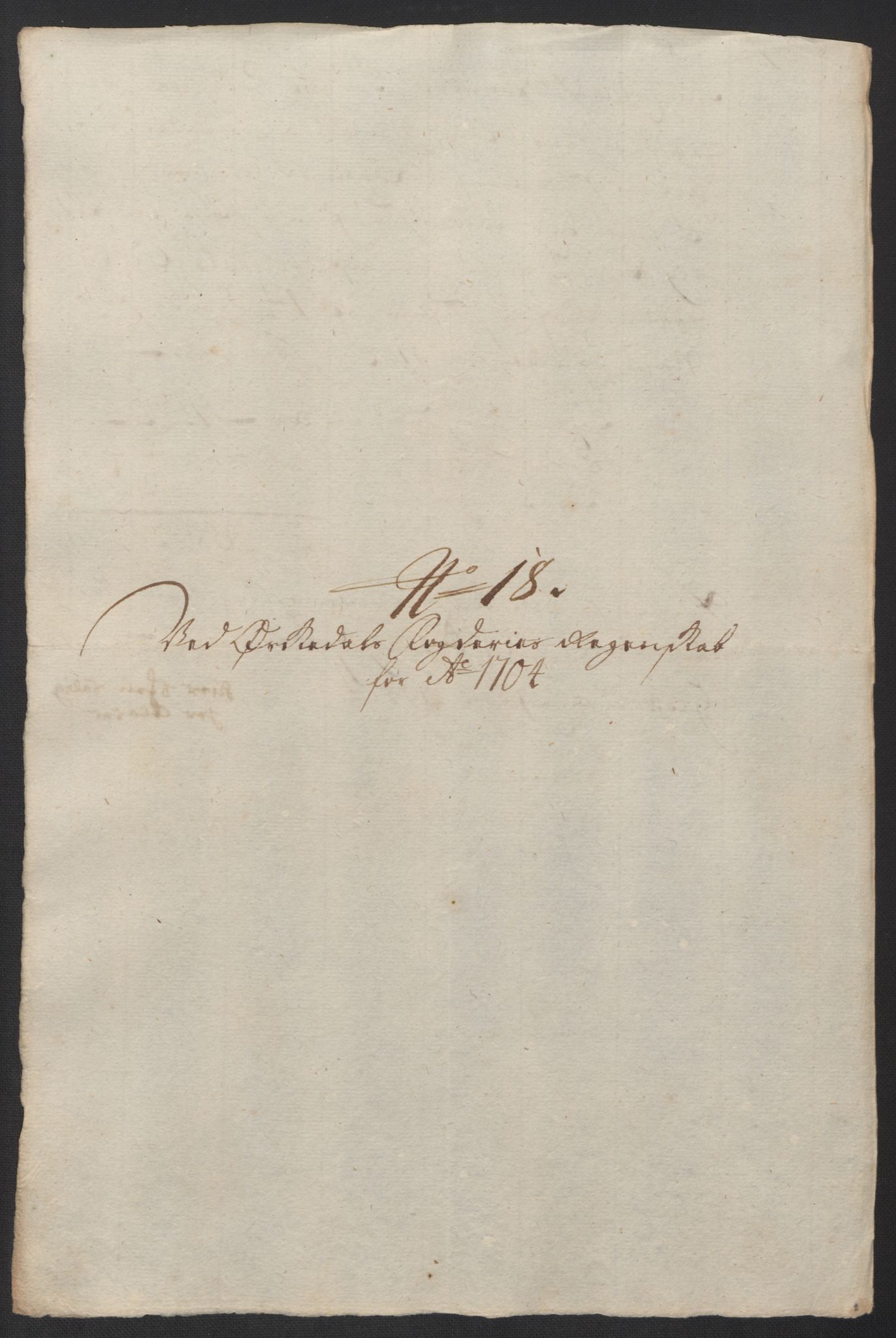 Rentekammeret inntil 1814, Reviderte regnskaper, Fogderegnskap, AV/RA-EA-4092/R60/L3954: Fogderegnskap Orkdal og Gauldal, 1704, s. 192