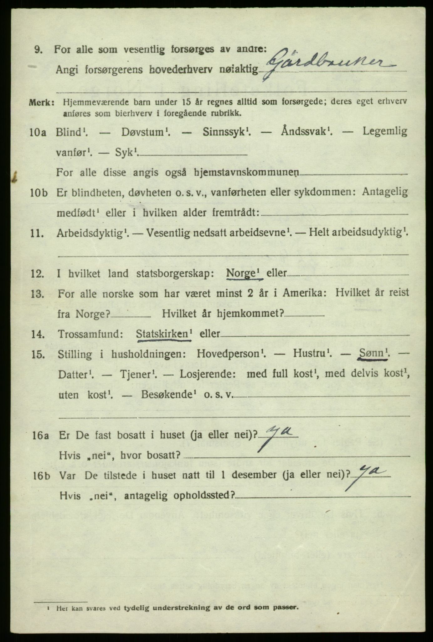 SAB, Folketelling 1920 for 1258 Herdla herred, 1920, s. 5940