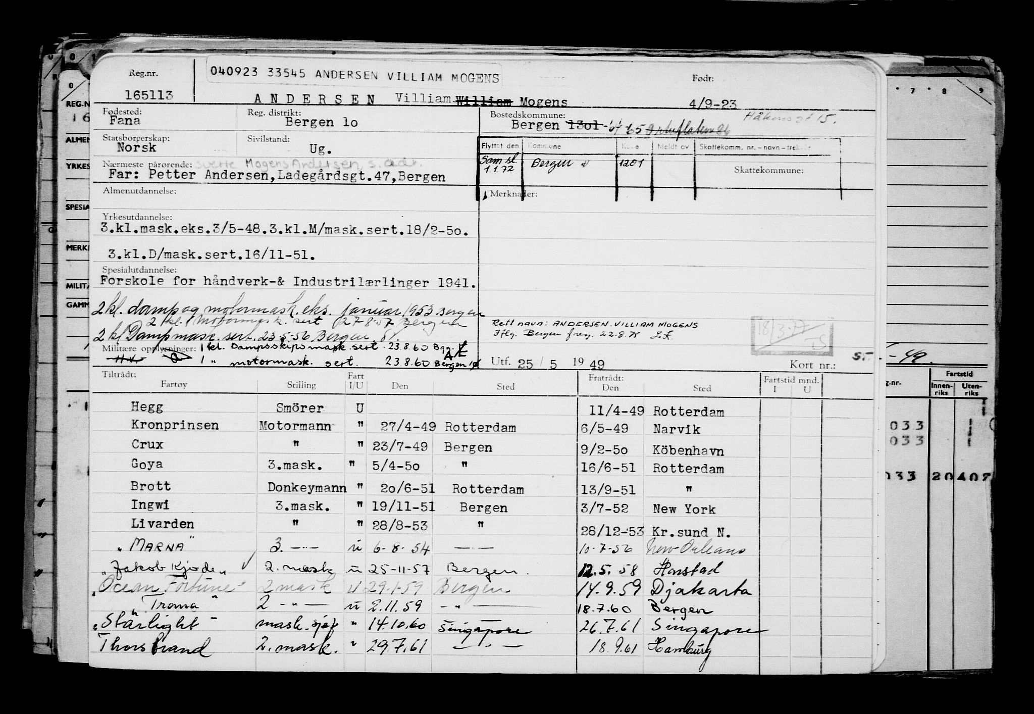 Direktoratet for sjømenn, AV/RA-S-3545/G/Gb/L0222: Hovedkort, 1923, s. 532