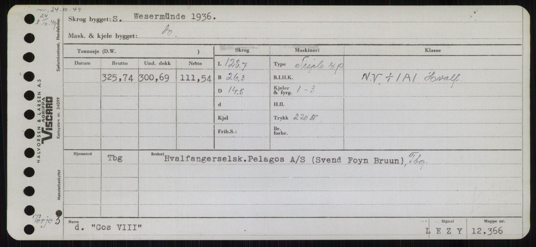 Sjøfartsdirektoratet med forløpere, Skipsmålingen, AV/RA-S-1627/H/Hb/L0002: Fartøy, E-H, s. 259