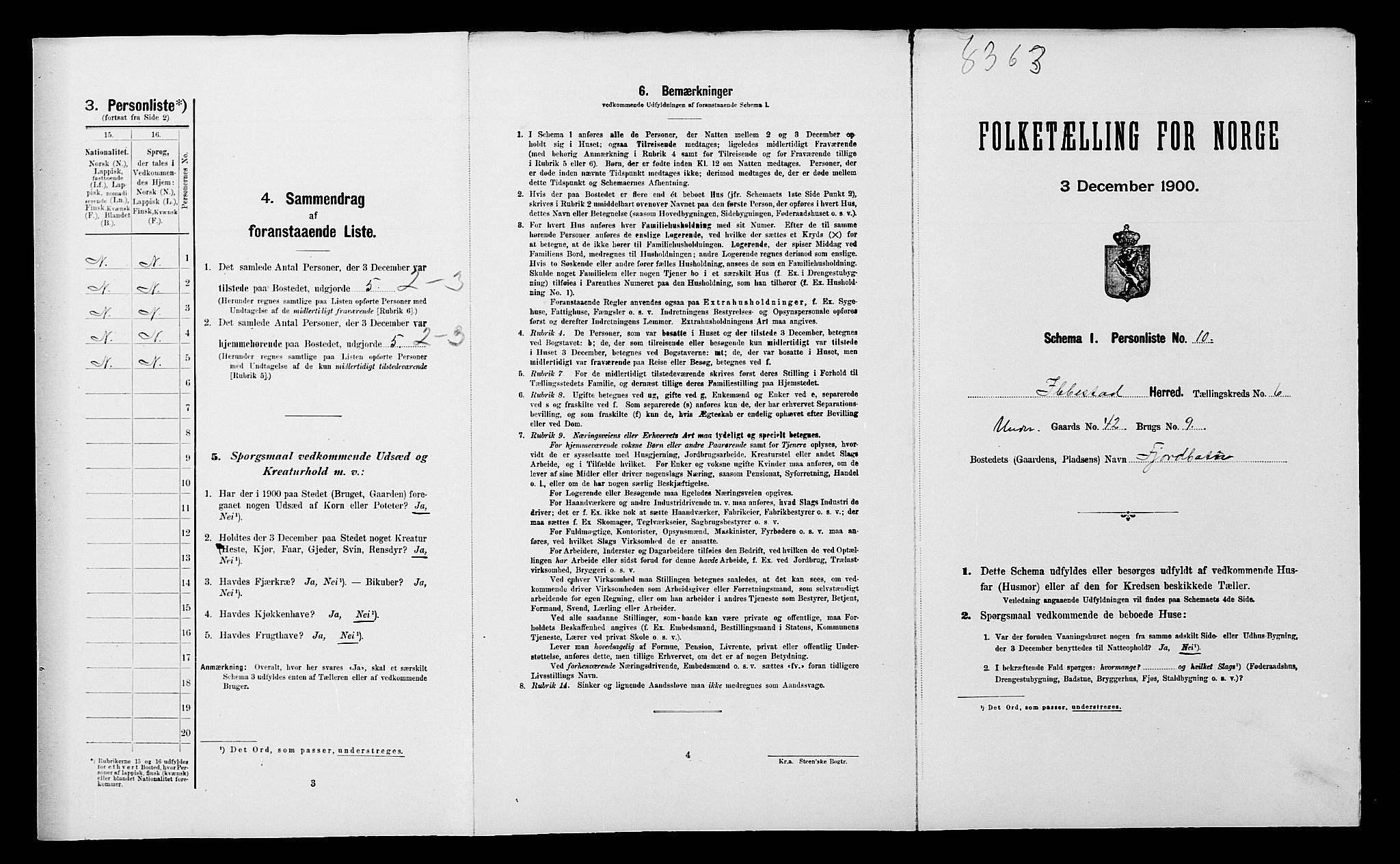 SATØ, Folketelling 1900 for 1917 Ibestad herred, 1900, s. 868