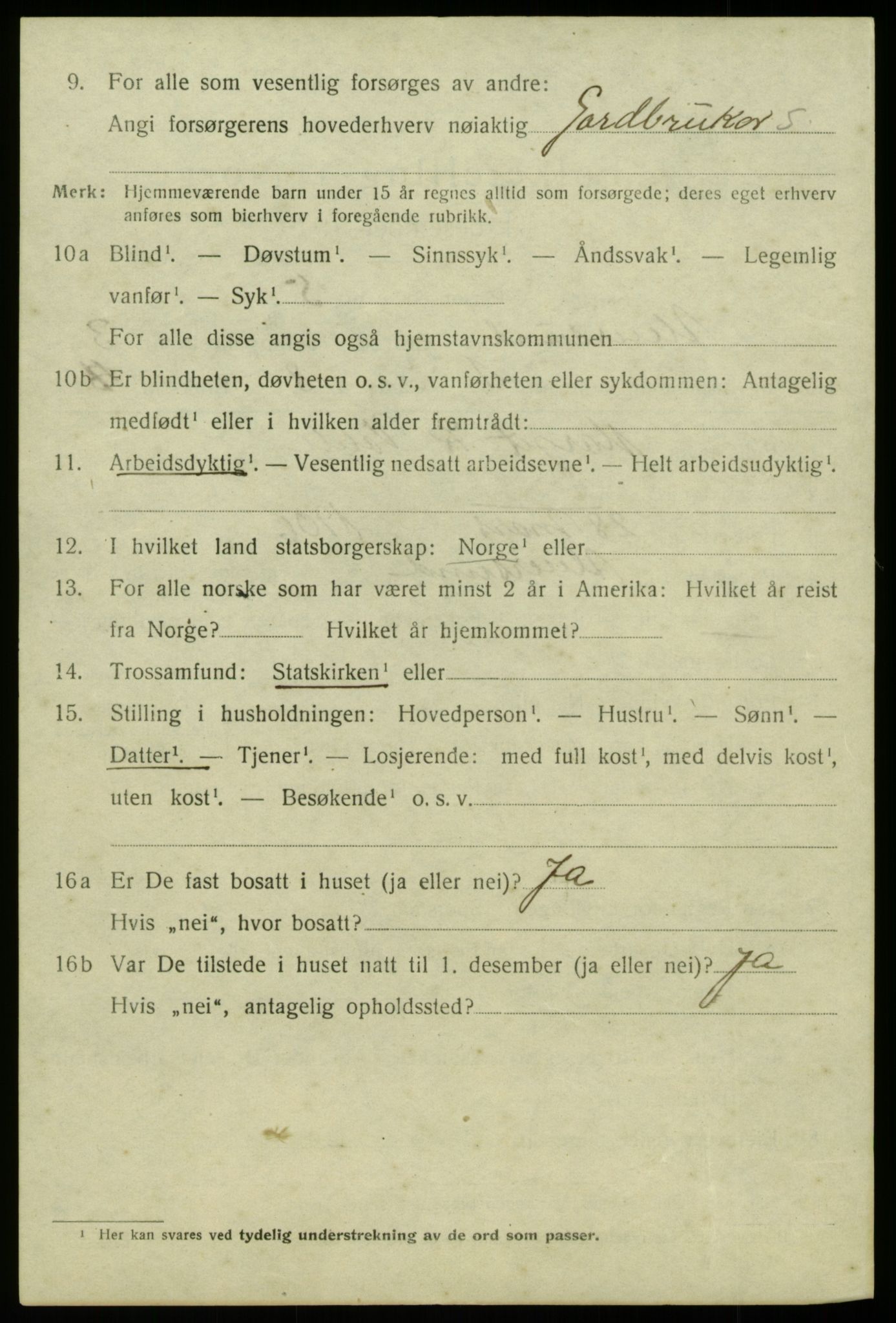 SAB, Folketelling 1920 for 1257 Alversund herred, 1920, s. 2025