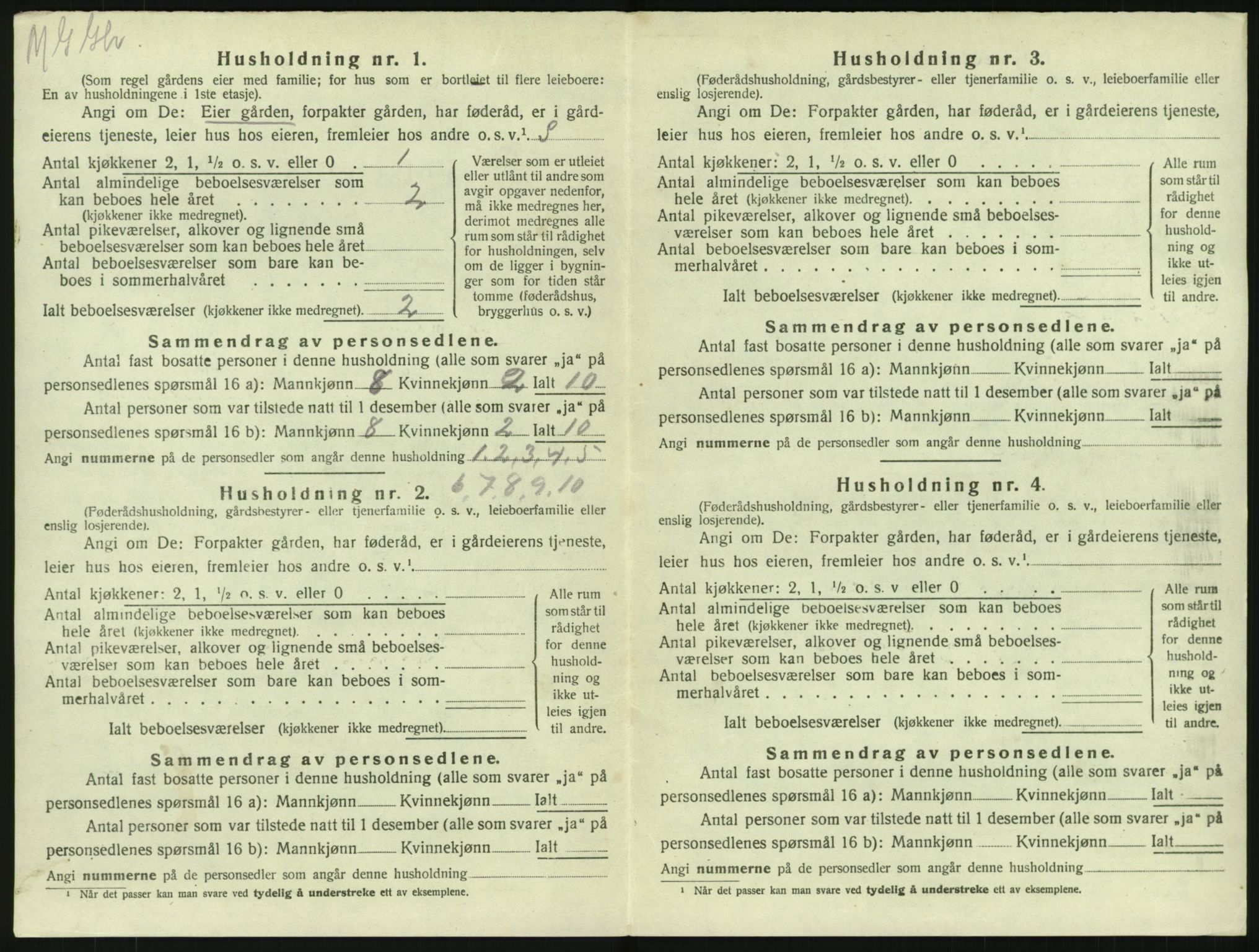 SAKO, Folketelling 1920 for 0728 Lardal herred, 1920, s. 916