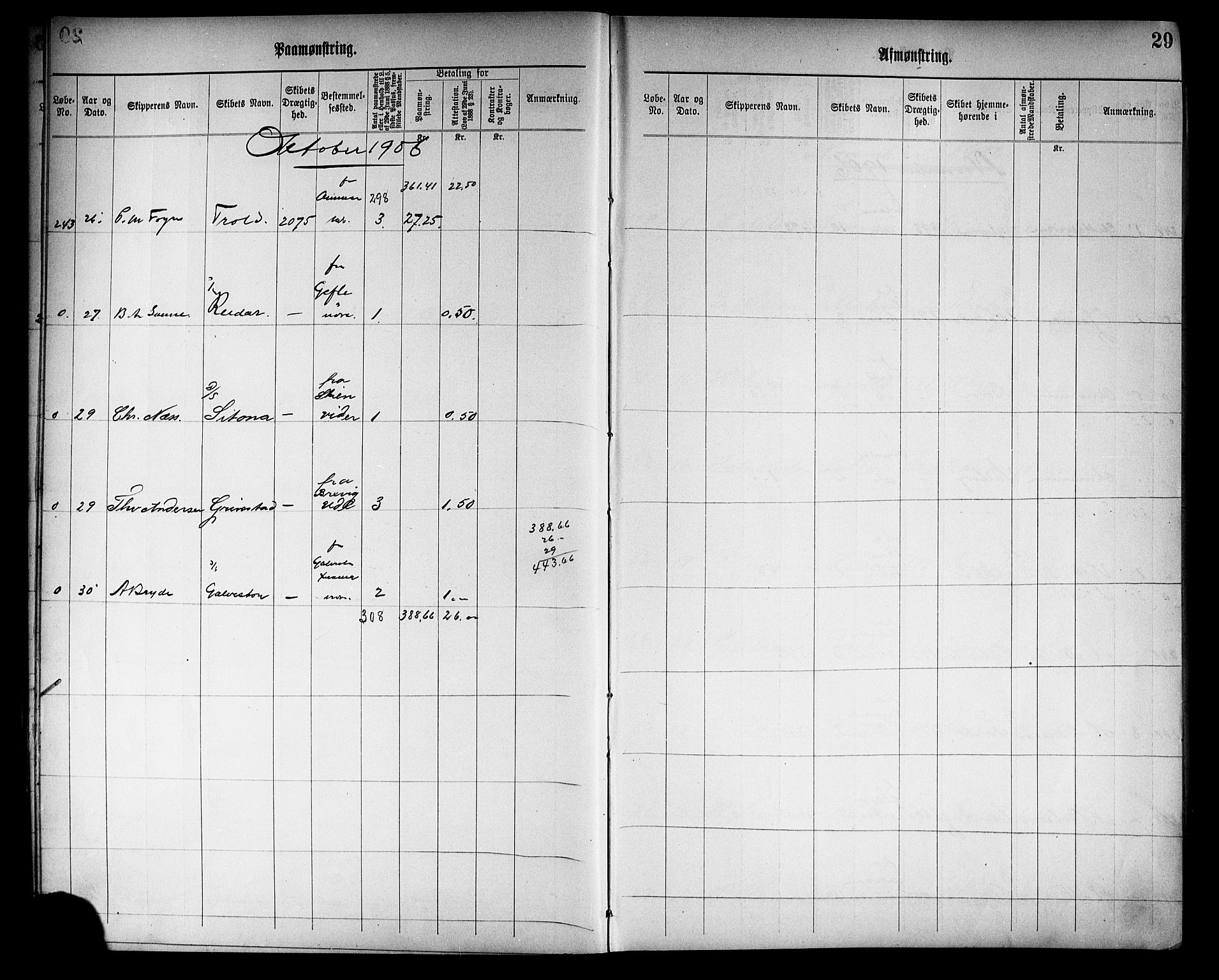 Tønsberg innrulleringskontor, AV/SAKO-A-786/H/Ha/L0006: Mønstringsjournal, 1906-1914, s. 31