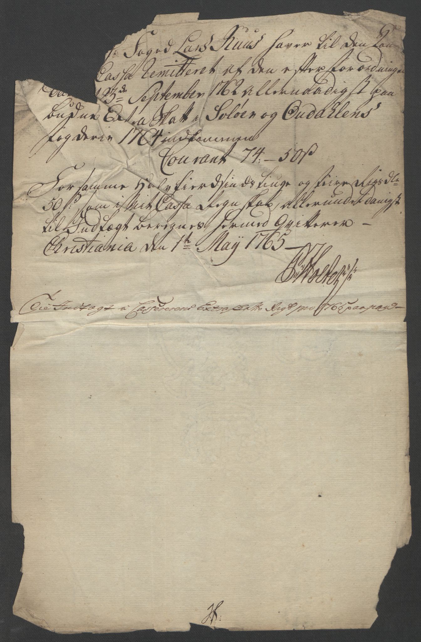 Rentekammeret inntil 1814, Reviderte regnskaper, Fogderegnskap, AV/RA-EA-4092/R14/L0959: Ekstraskatten Solør og Odal, 1763-1770, s. 398