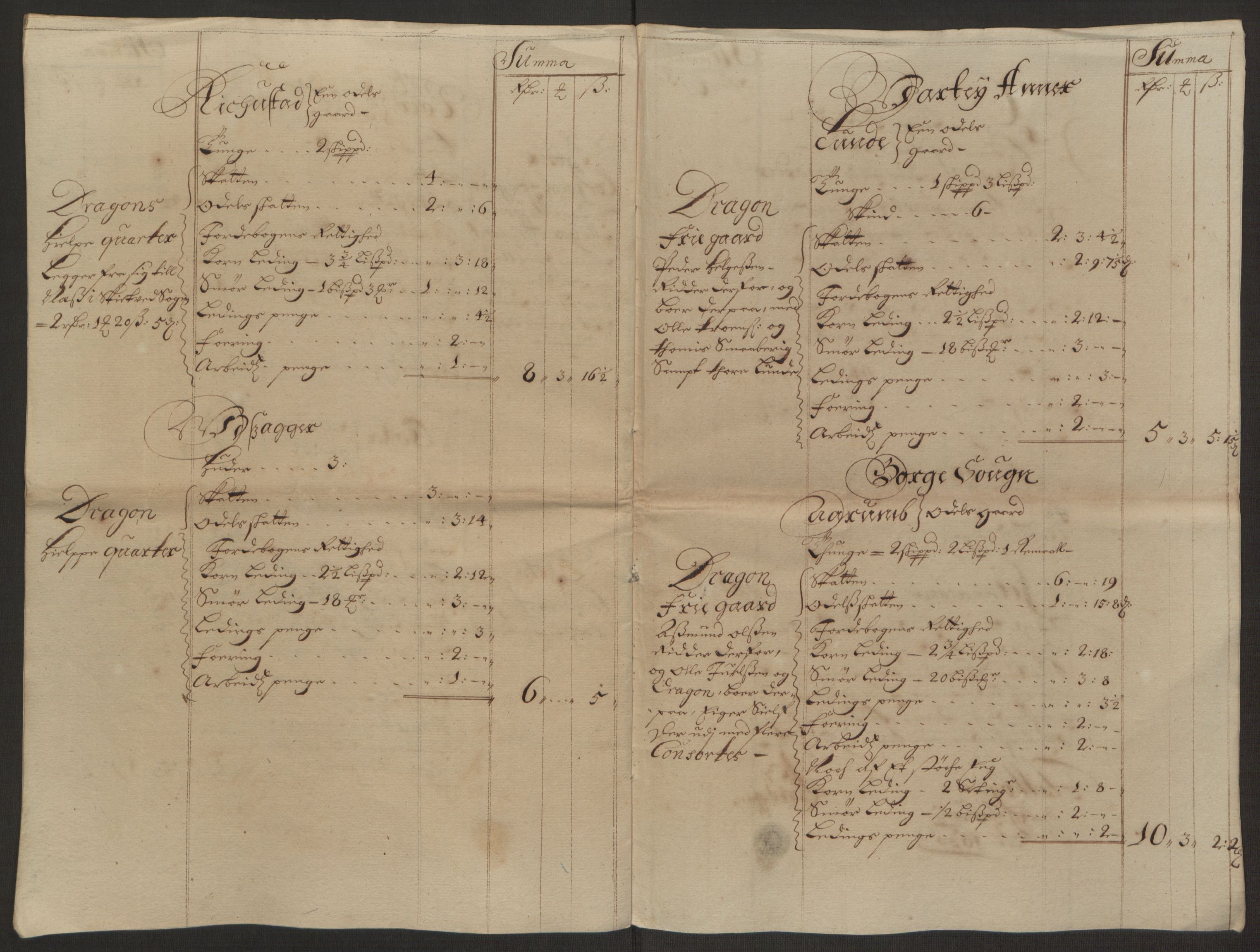 Rentekammeret inntil 1814, Reviderte regnskaper, Fogderegnskap, RA/EA-4092/R03/L0118: Fogderegnskap Onsøy, Tune, Veme og Åbygge fogderi, 1684-1689, s. 207