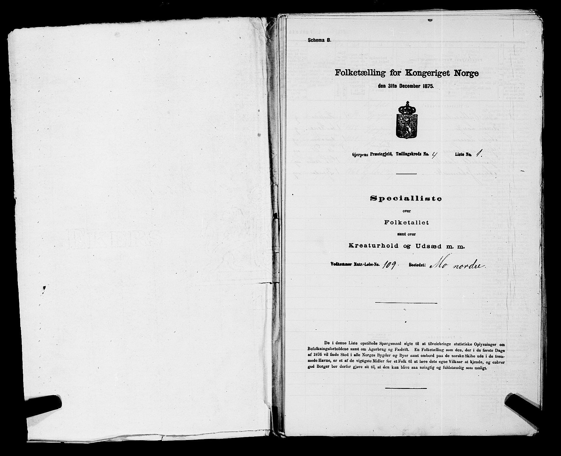 SAKO, Folketelling 1875 for 0812P Gjerpen prestegjeld, 1875, s. 471