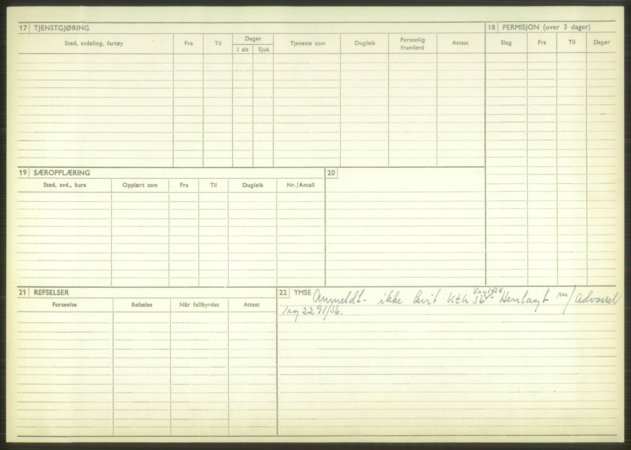 Forsvaret, Varanger bataljon, AV/RA-RAFA-2258/1/D/L0444: Rulleblad for menige født 1913-1914, 1913-1914, s. 23