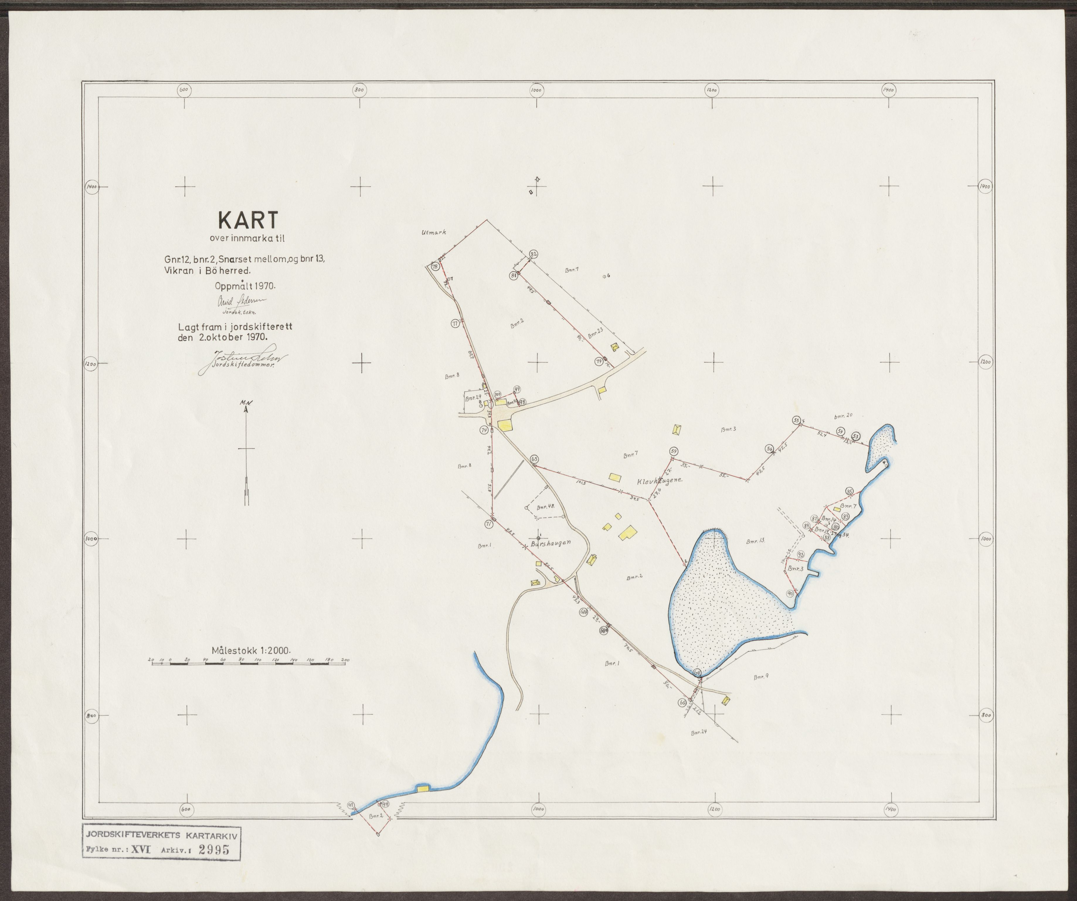 Jordskifteverkets kartarkiv, RA/S-3929/T, 1859-1988, s. 3908