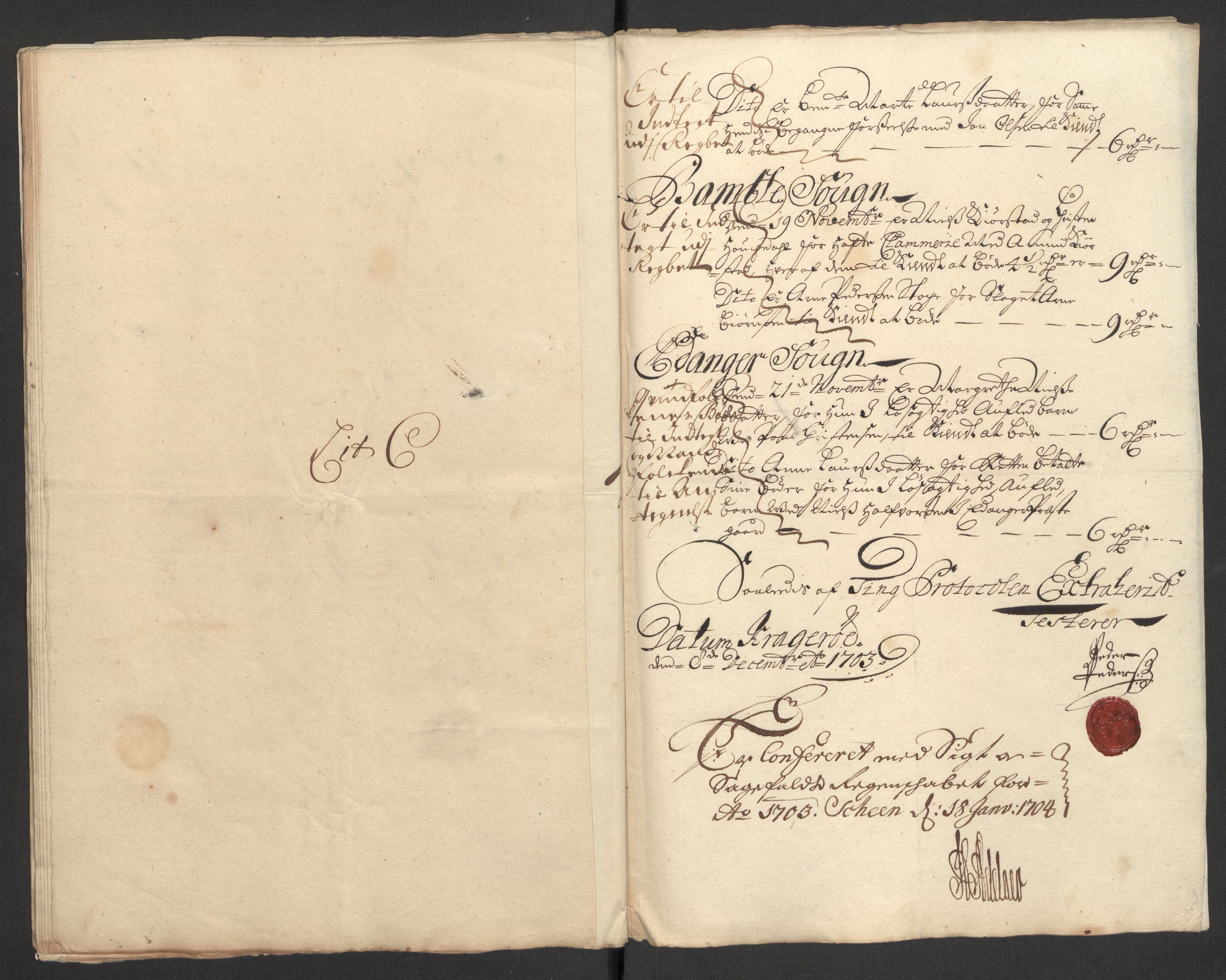 Rentekammeret inntil 1814, Reviderte regnskaper, Fogderegnskap, RA/EA-4092/R36/L2109: Fogderegnskap Øvre og Nedre Telemark og Bamble, 1703, s. 72
