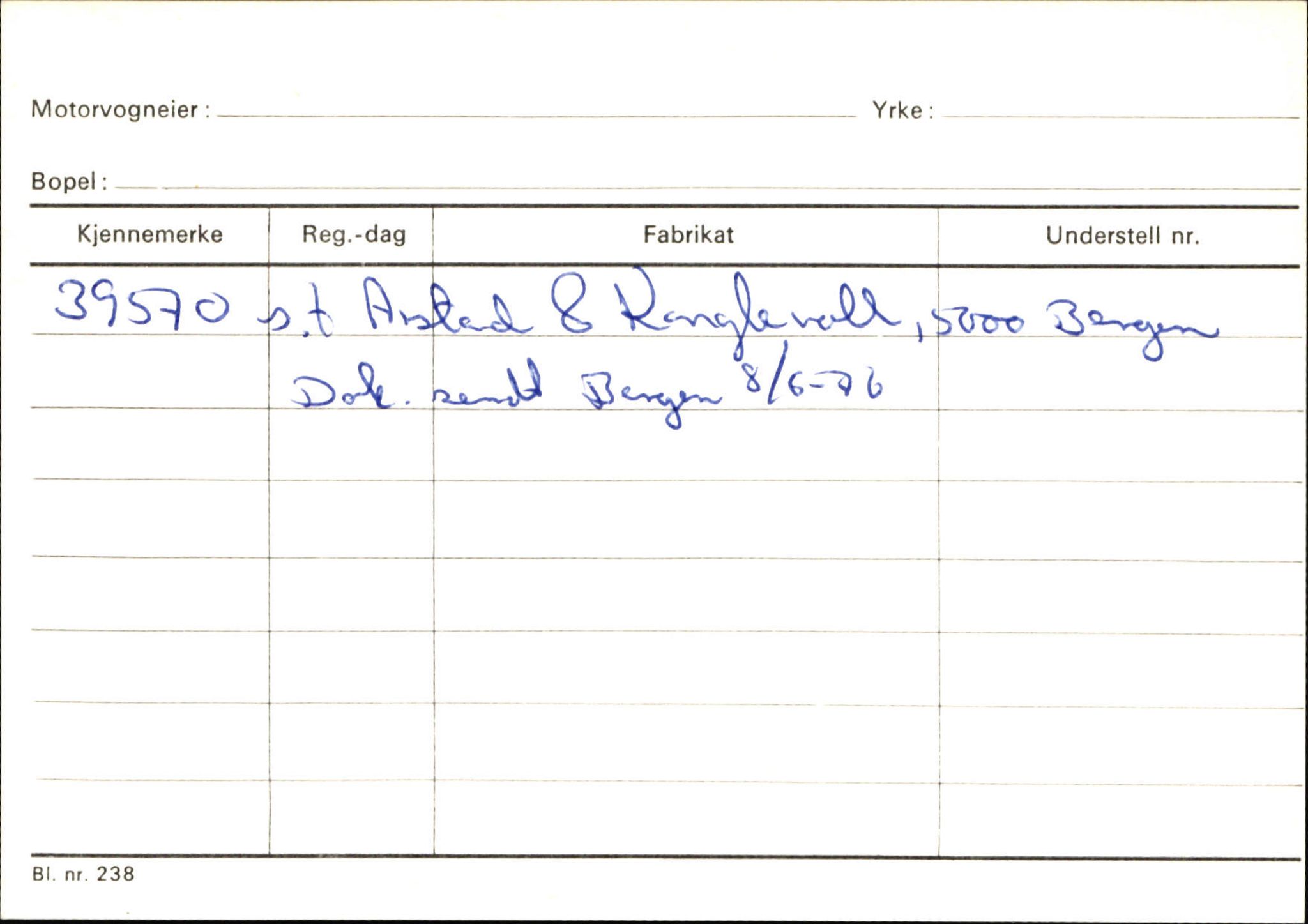 Statens vegvesen, Sogn og Fjordane vegkontor, SAB/A-5301/4/F/L0131: Eigarregister Høyanger P-Å. Stryn S-Å, 1945-1975, s. 1740