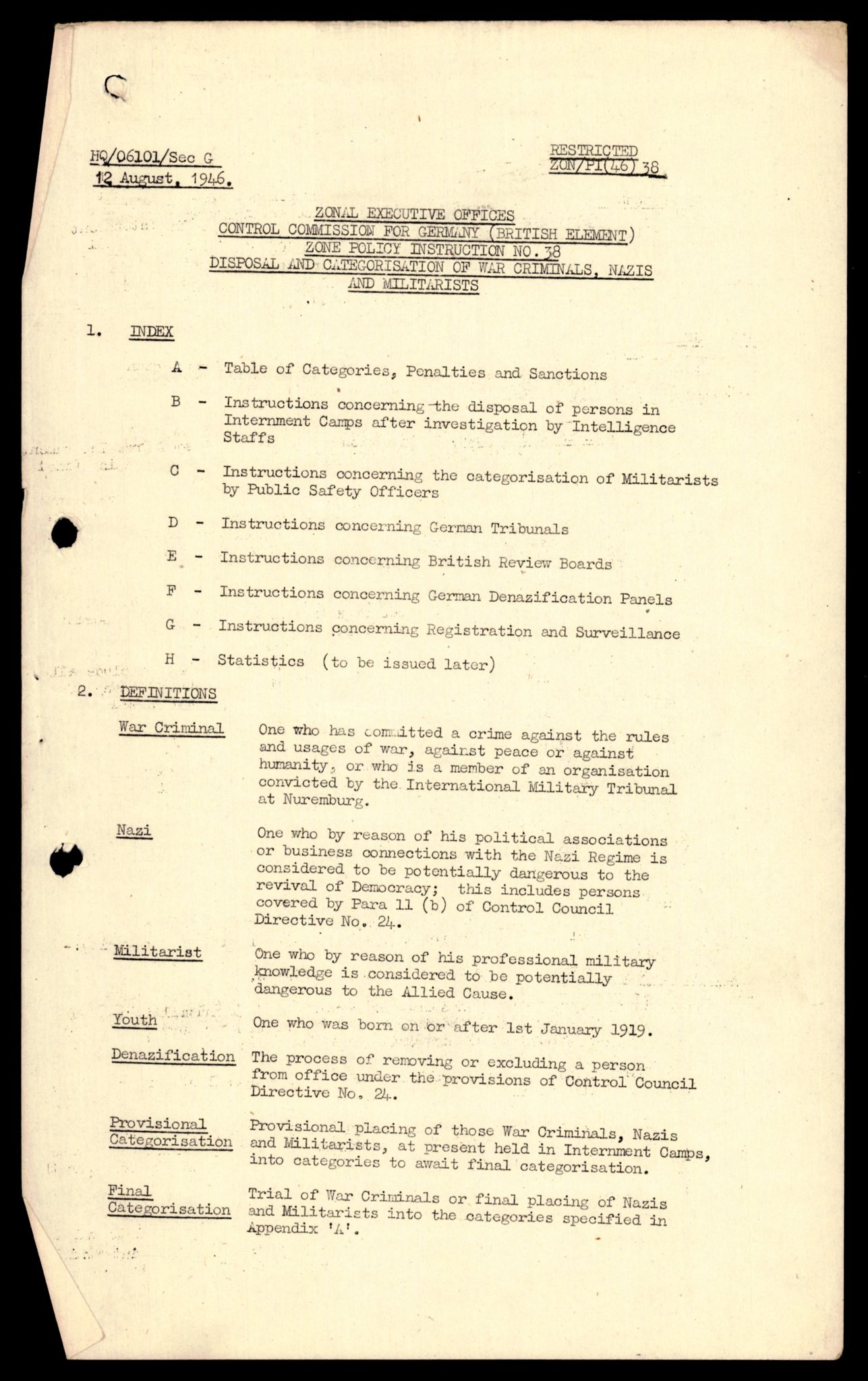 Forsvarets Overkommando. 2 kontor. Arkiv 11.4. Spredte tyske arkivsaker, AV/RA-RAFA-7031/D/Dar/Darc/L0015: FO.II, 1945-1946, s. 248