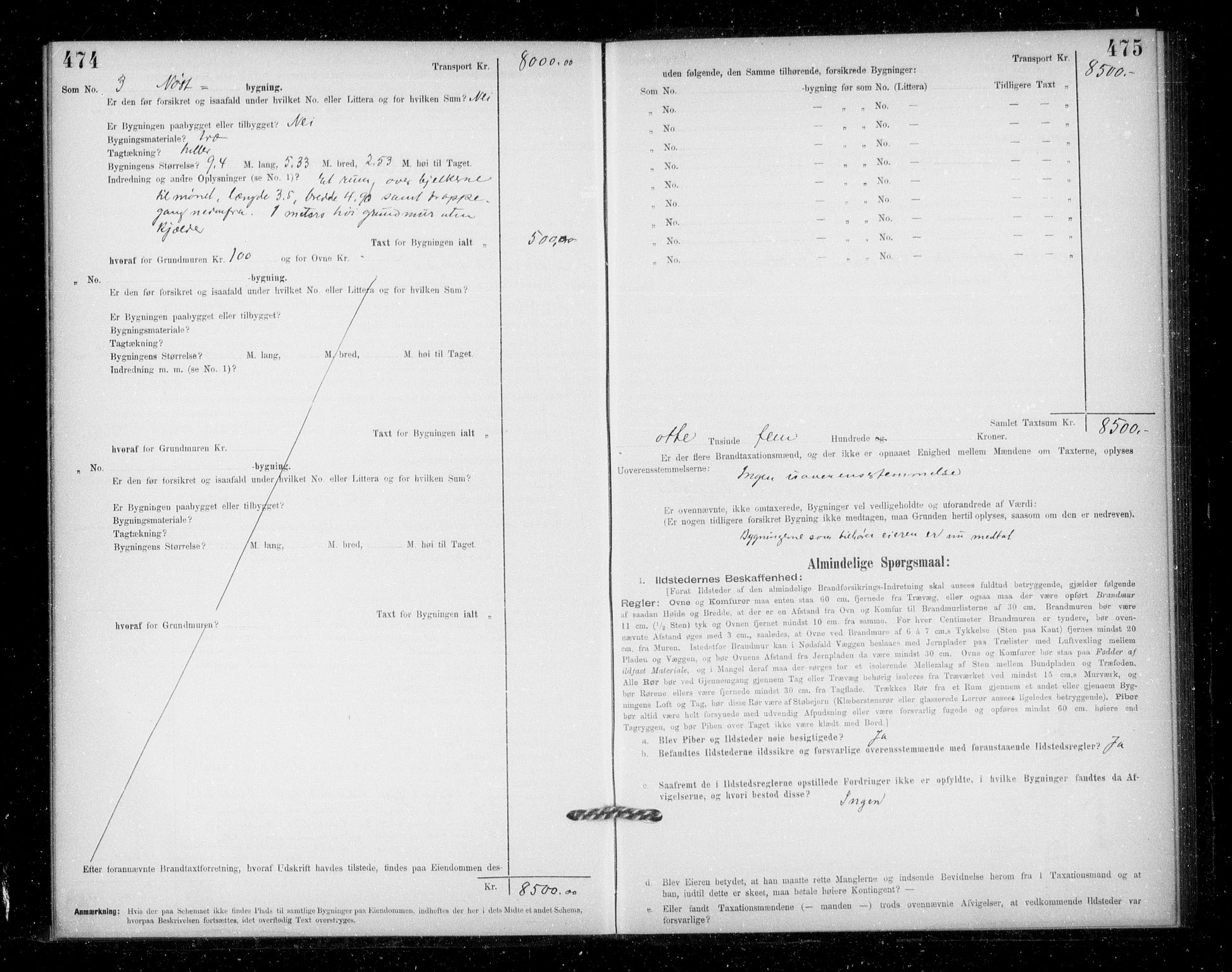 Lensmannen i Jondal, SAB/A-33101/0012/L0005: Branntakstprotokoll, skjematakst, 1894-1951, s. 474-475