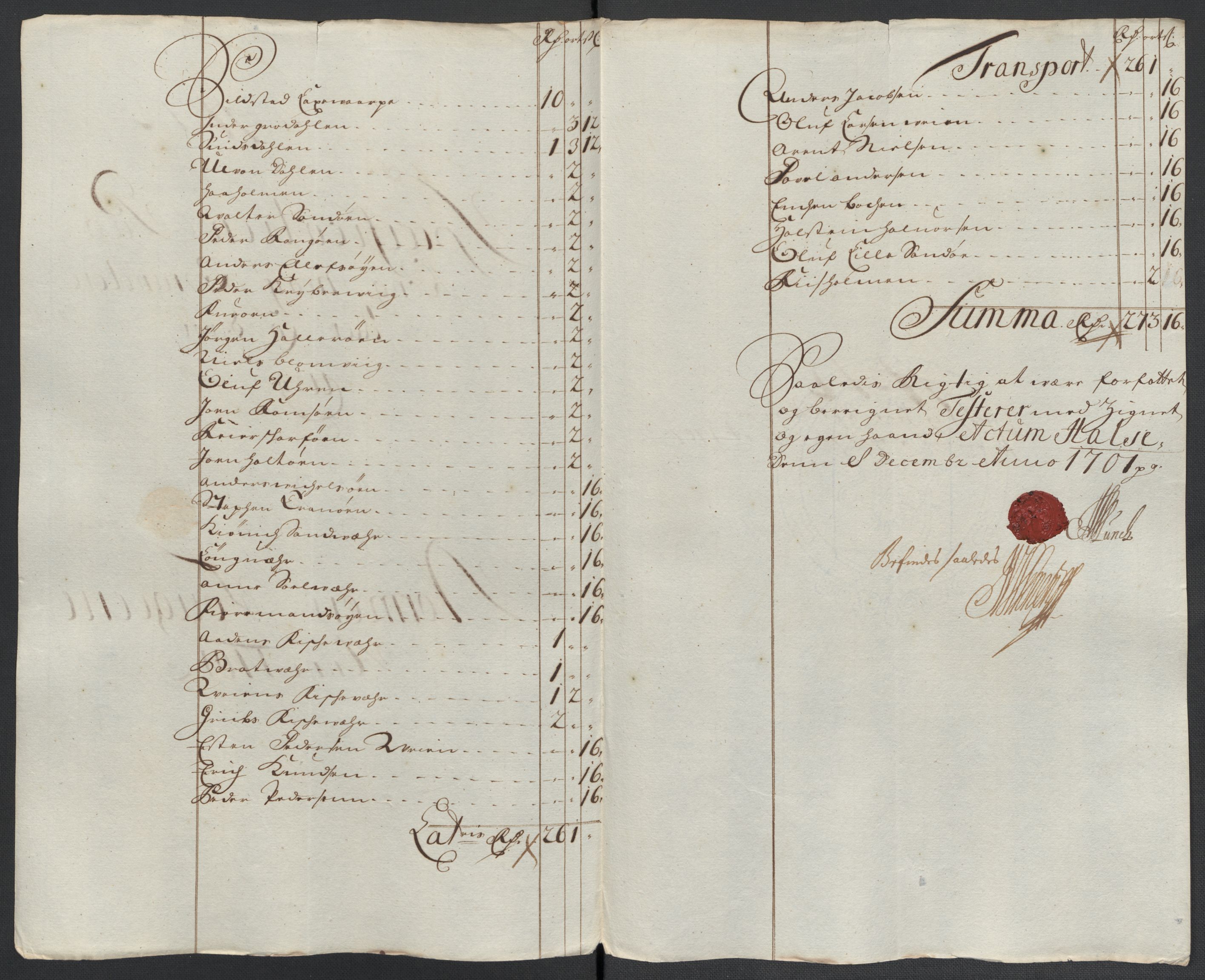 Rentekammeret inntil 1814, Reviderte regnskaper, Fogderegnskap, RA/EA-4092/R56/L3739: Fogderegnskap Nordmøre, 1700-1702, s. 254