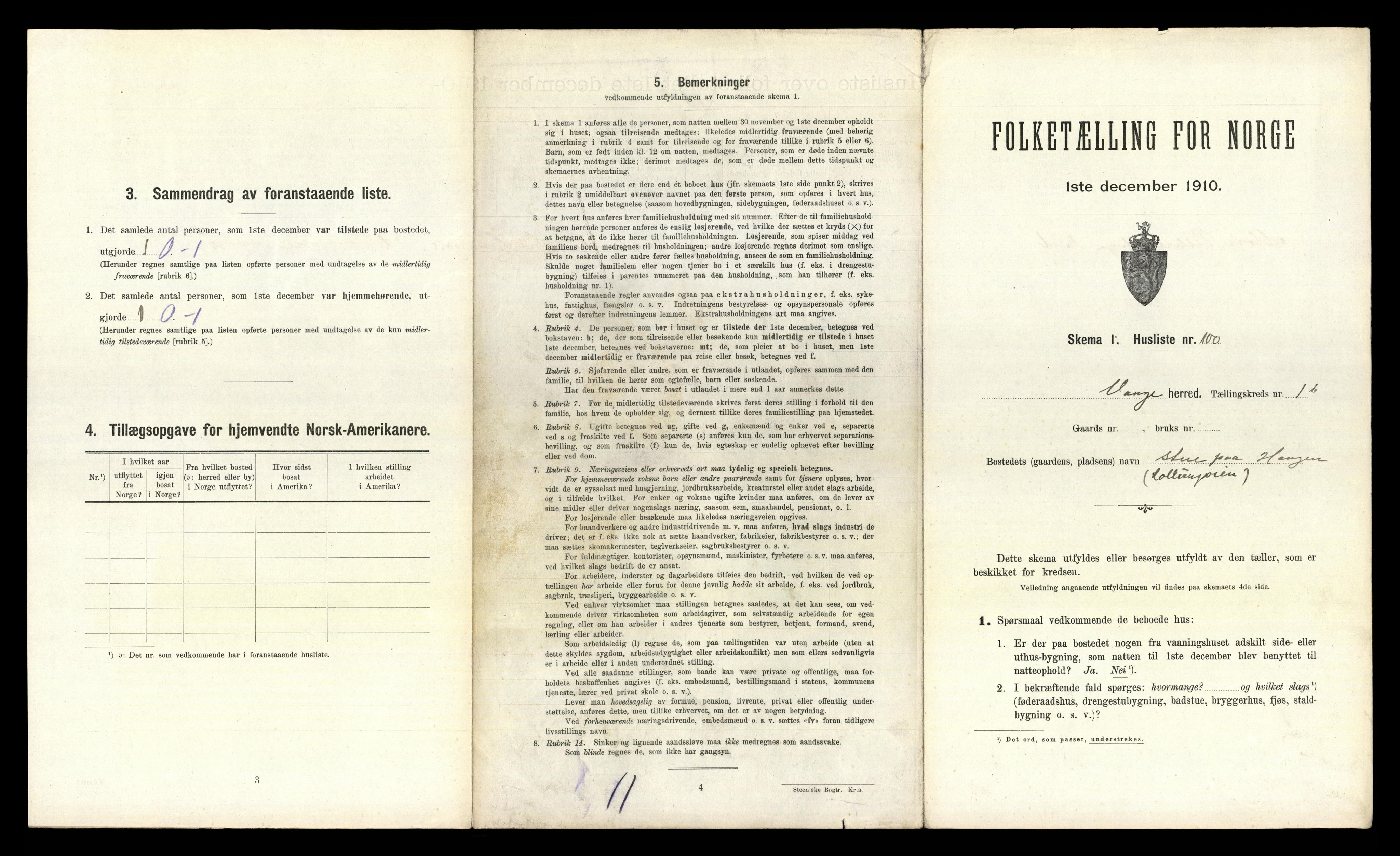 RA, Folketelling 1910 for 0515 Vågå herred, 1910, s. 429