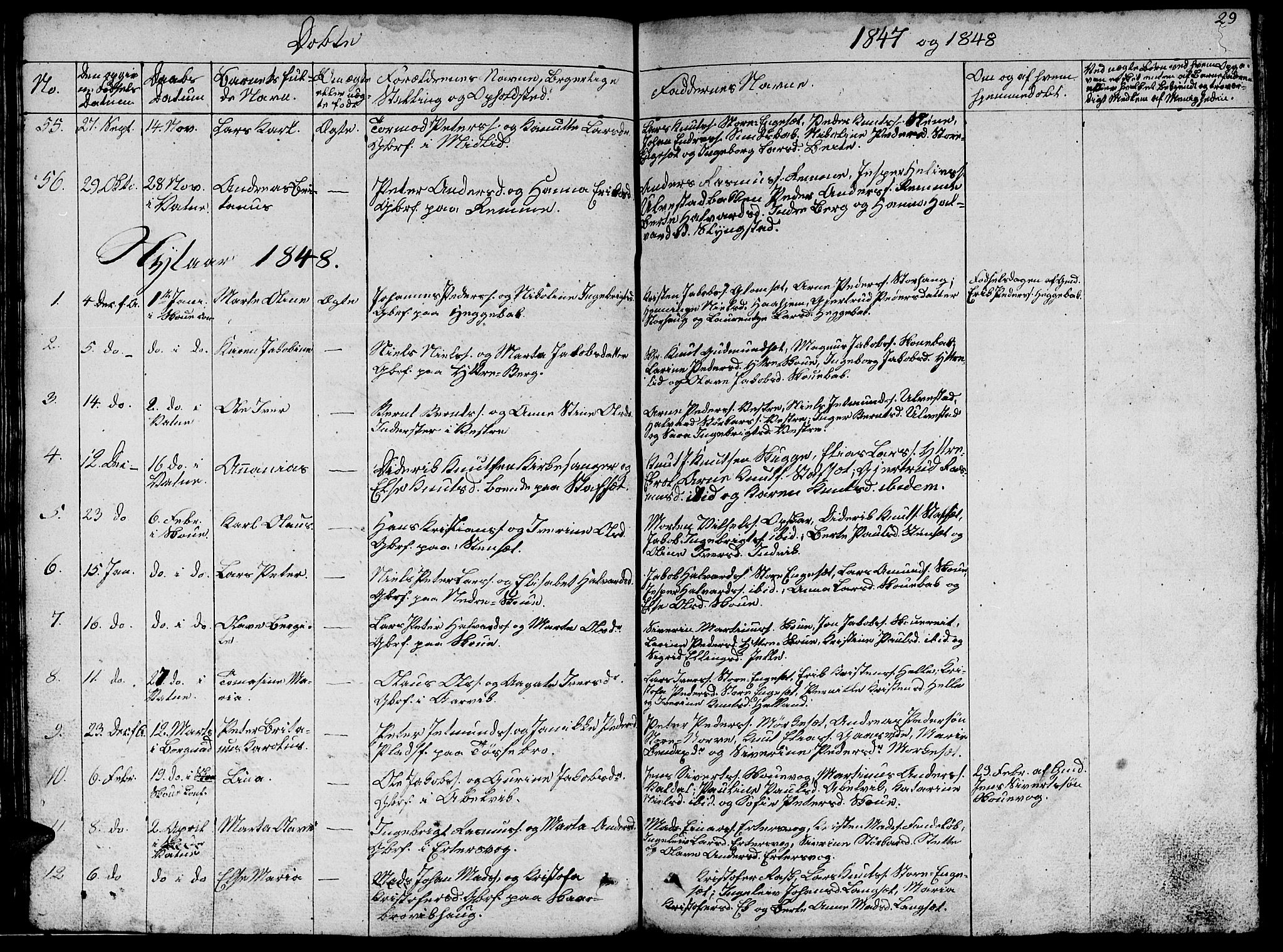 Ministerialprotokoller, klokkerbøker og fødselsregistre - Møre og Romsdal, AV/SAT-A-1454/524/L0362: Klokkerbok nr. 524C03, 1840-1854, s. 29