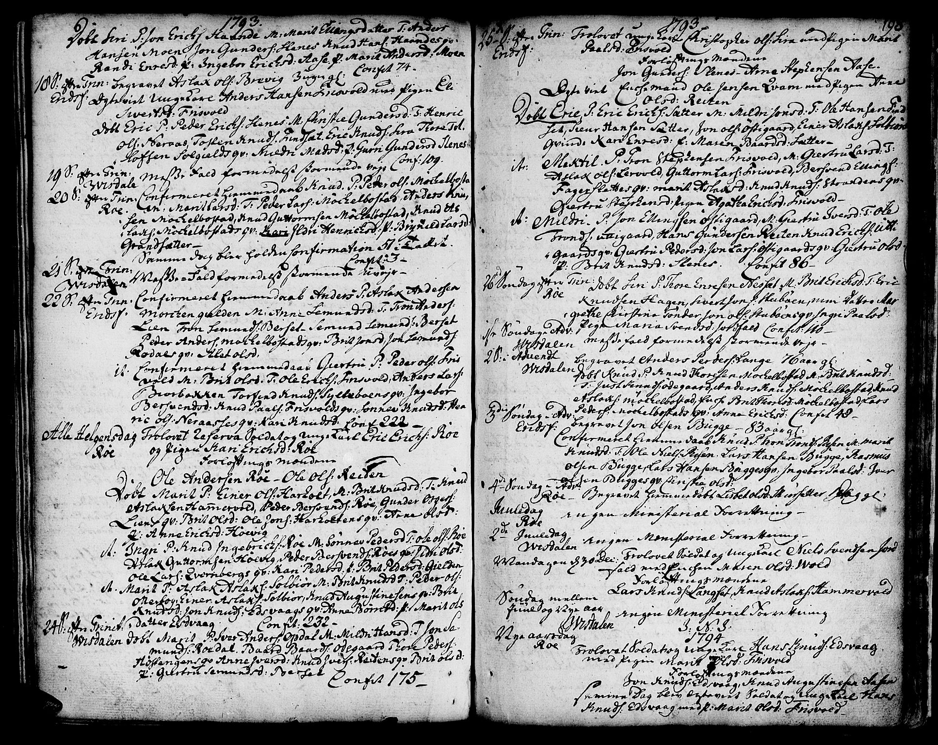 Ministerialprotokoller, klokkerbøker og fødselsregistre - Møre og Romsdal, AV/SAT-A-1454/551/L0621: Ministerialbok nr. 551A01, 1757-1803, s. 198