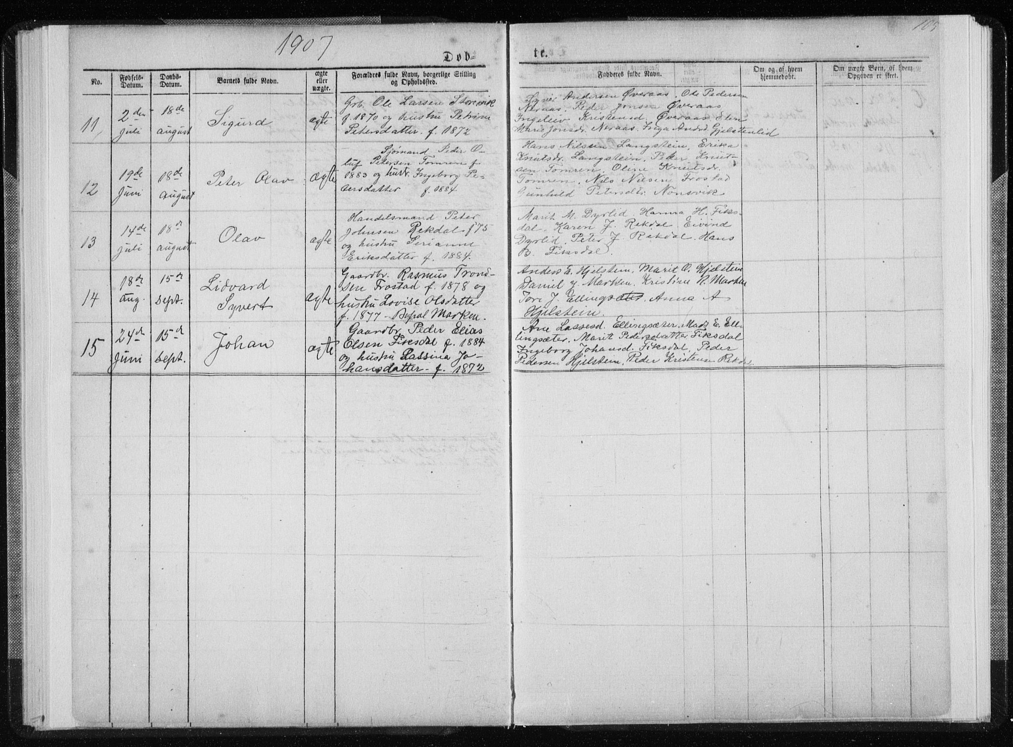 Ministerialprotokoller, klokkerbøker og fødselsregistre - Møre og Romsdal, AV/SAT-A-1454/540/L0541: Klokkerbok nr. 540C01, 1867-1920, s. 105