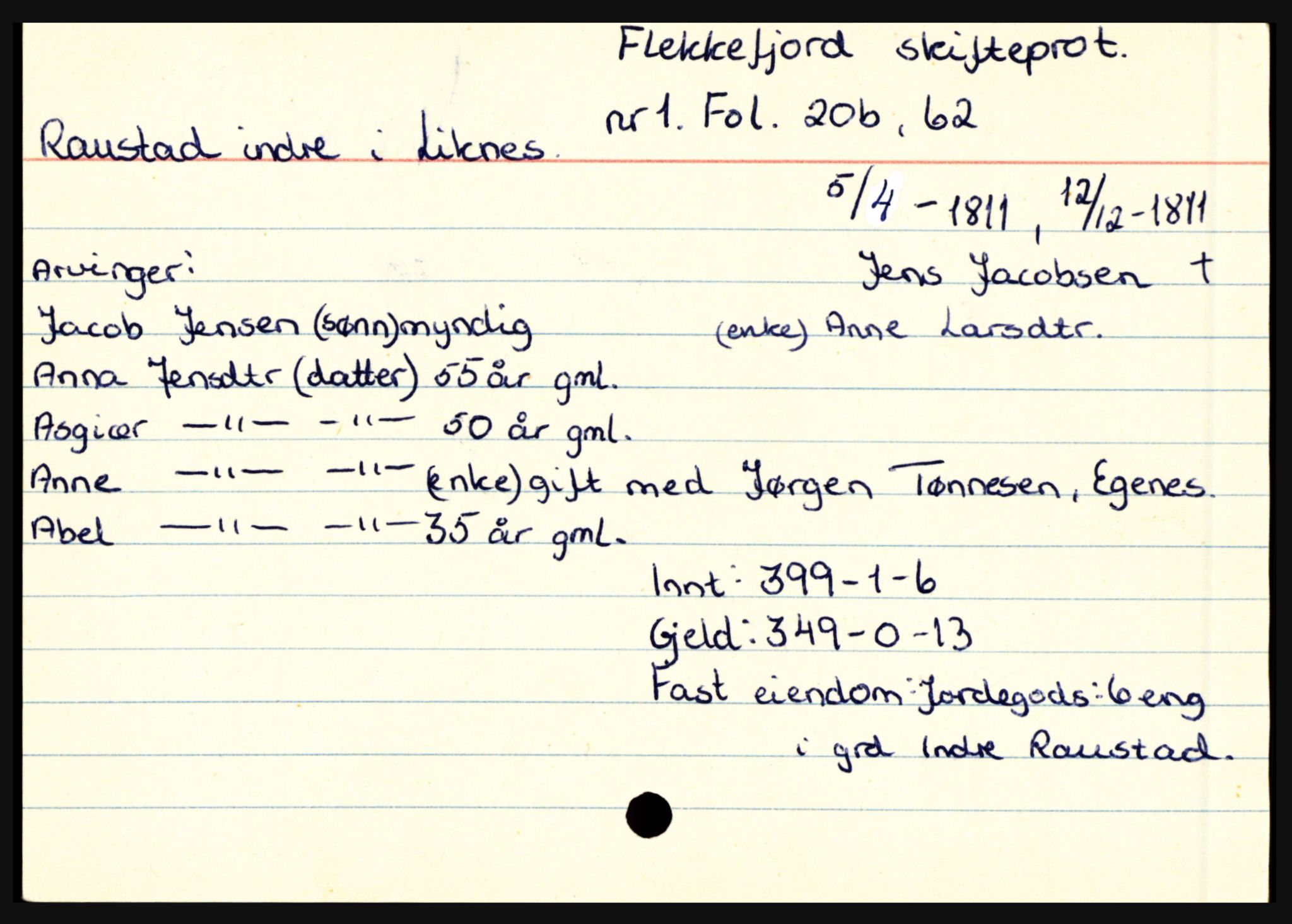 Flekkefjord sorenskriveri, AV/SAK-1221-0001/H, s. 1193