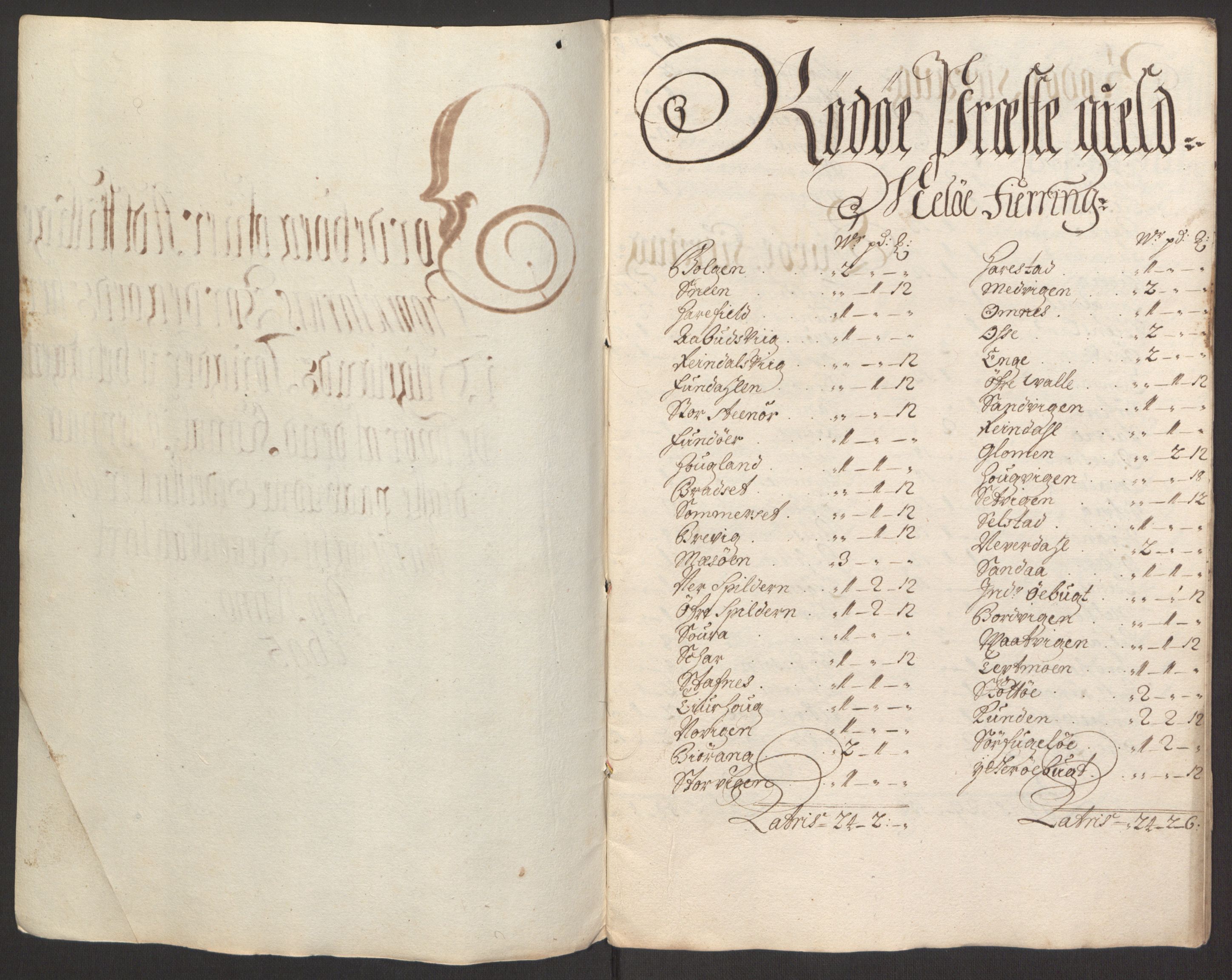 Rentekammeret inntil 1814, Reviderte regnskaper, Fogderegnskap, RA/EA-4092/R65/L4505: Fogderegnskap Helgeland, 1693-1696, s. 363