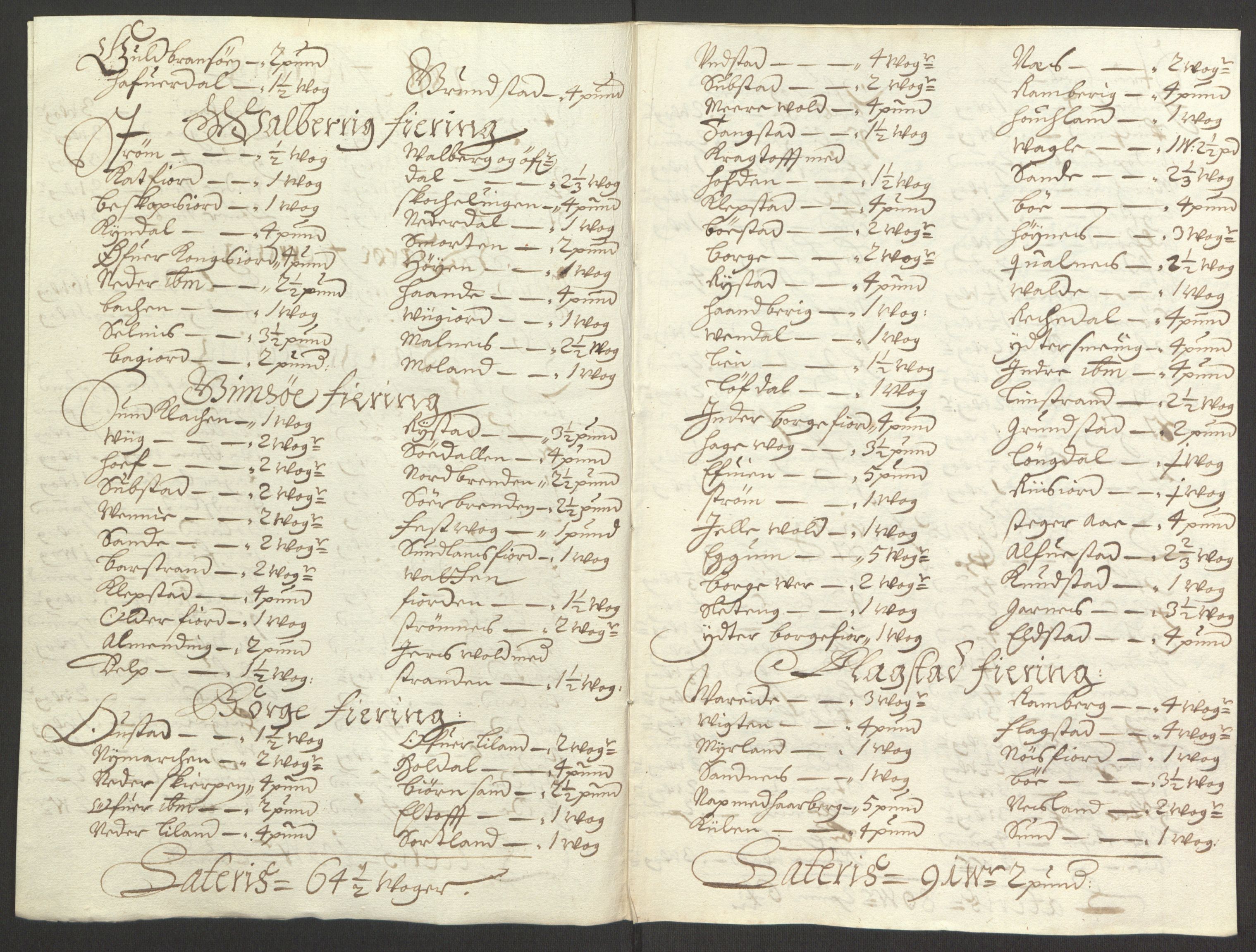 Rentekammeret inntil 1814, Reviderte regnskaper, Fogderegnskap, RA/EA-4092/R67/L4675: Fogderegnskap Vesterålen, Andenes og Lofoten, 1691-1693, s. 169