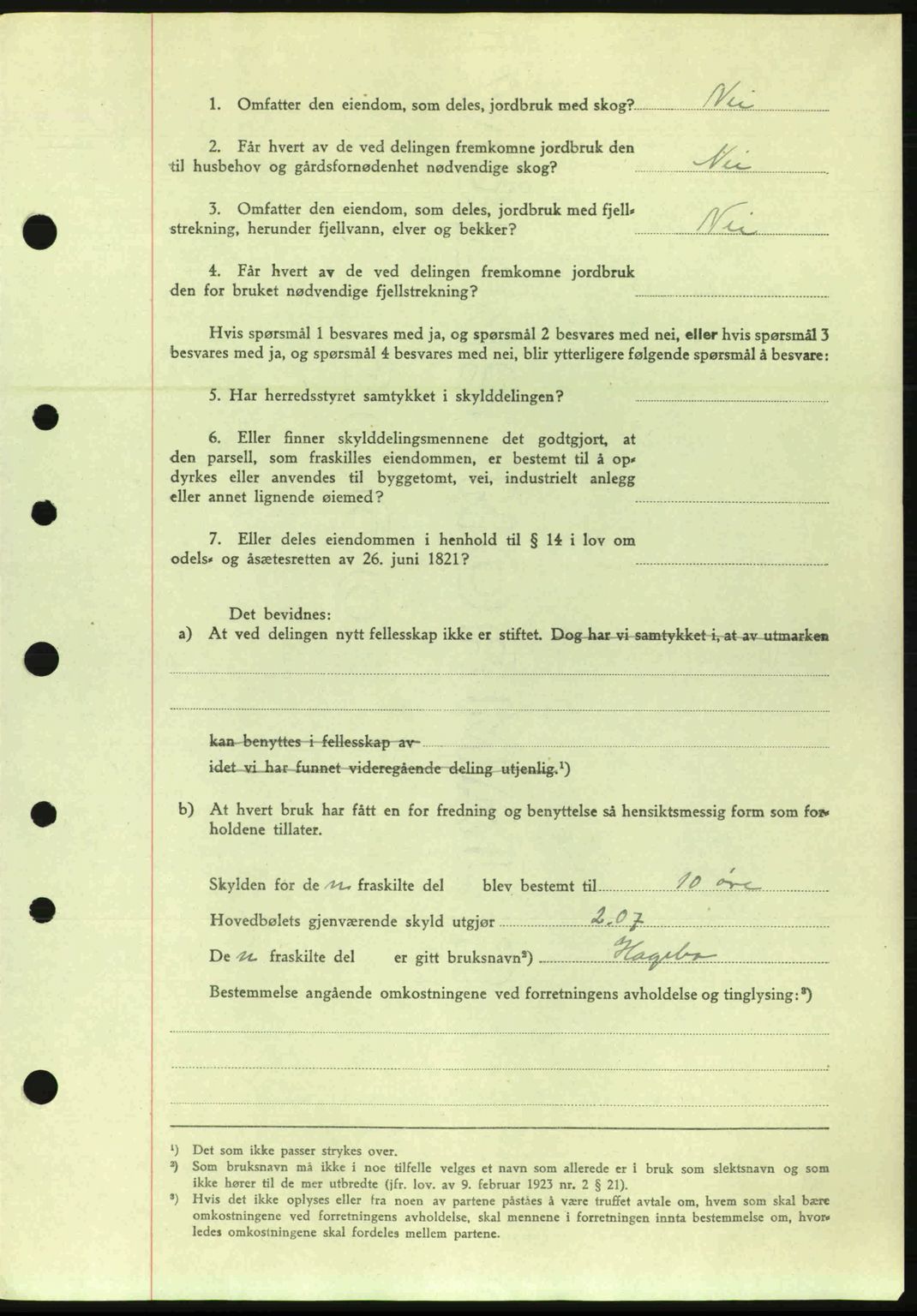 Nordre Sunnmøre sorenskriveri, SAT/A-0006/1/2/2C/2Ca: Pantebok nr. A20a, 1945-1945, Dagboknr: 976/1945