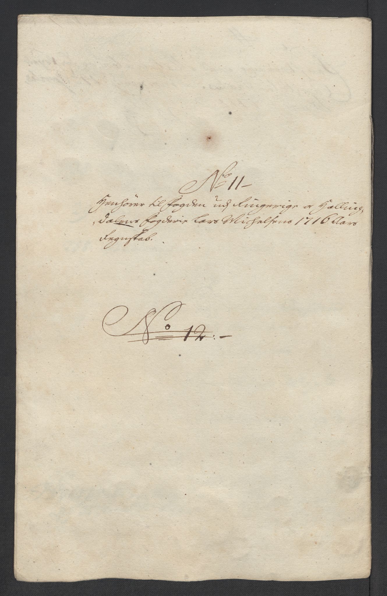 Rentekammeret inntil 1814, Reviderte regnskaper, Fogderegnskap, AV/RA-EA-4092/R23/L1474: Fogderegnskap Ringerike og Hallingdal, 1716, s. 64