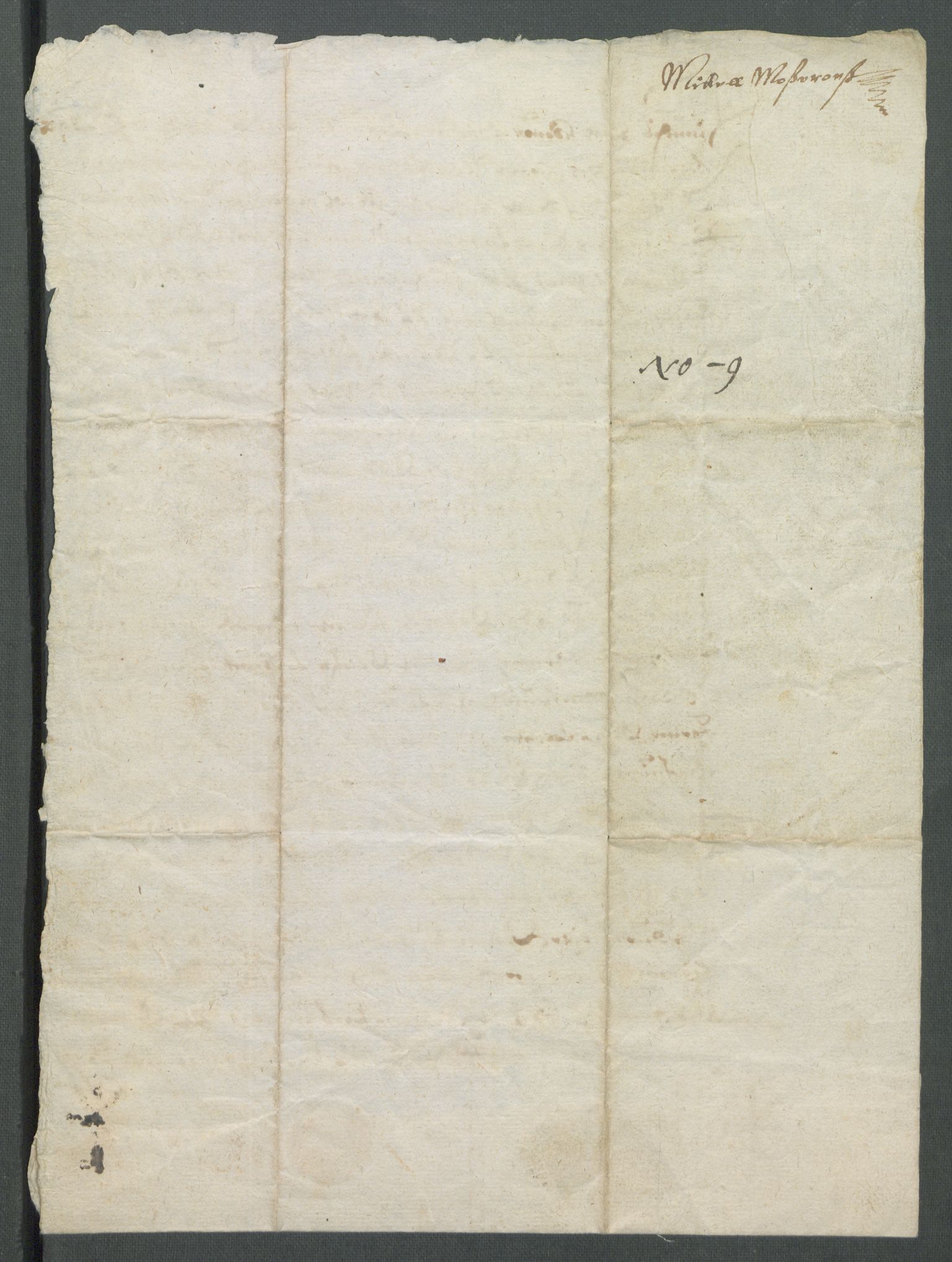 Riksarkivets diplomsamling, AV/RA-EA-5965/F02/L0115: Dokumenter, 1606, s. 11