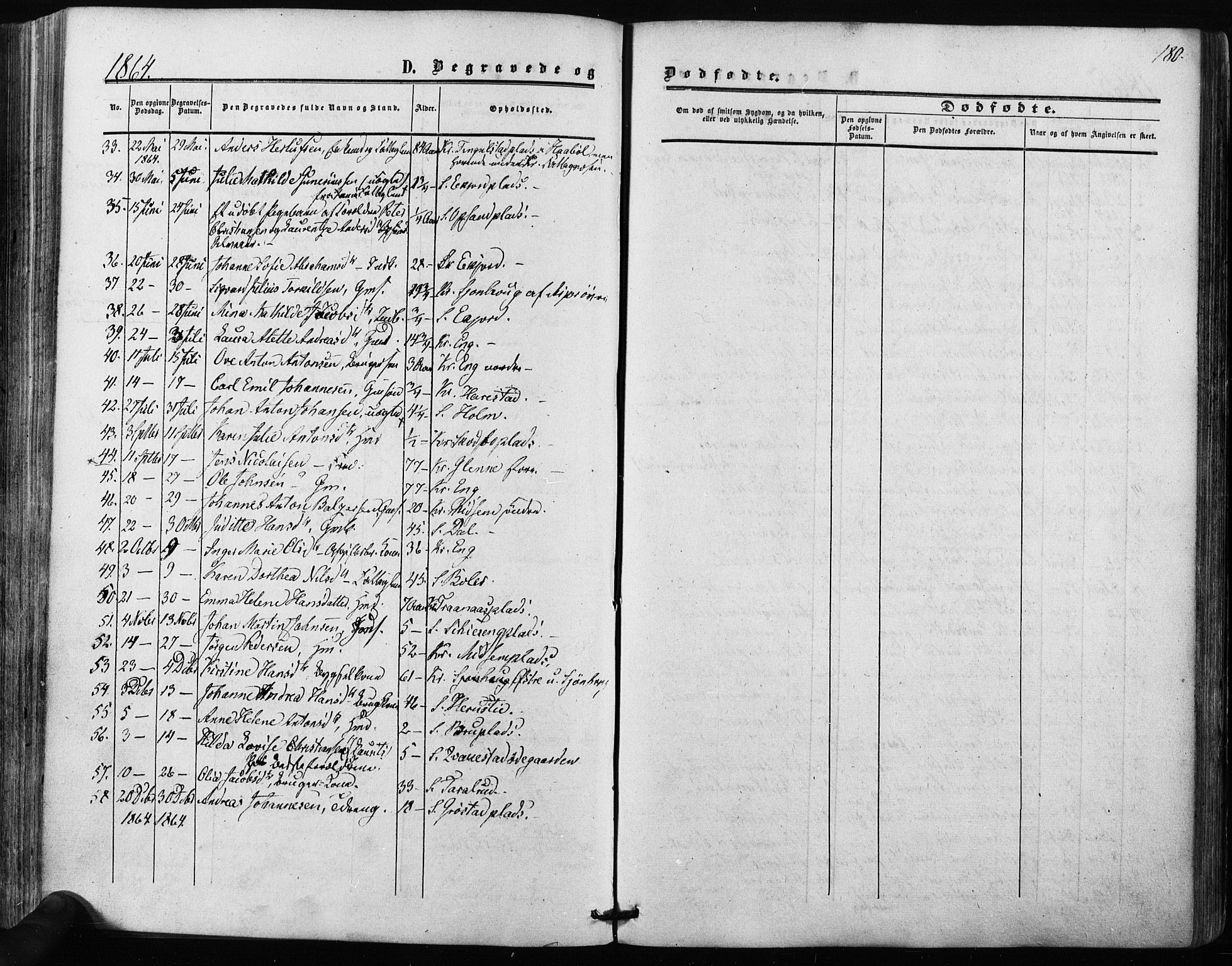 Kråkstad prestekontor Kirkebøker, AV/SAO-A-10125a/F/Fa/L0007: Ministerialbok nr. I 7, 1858-1870, s. 180