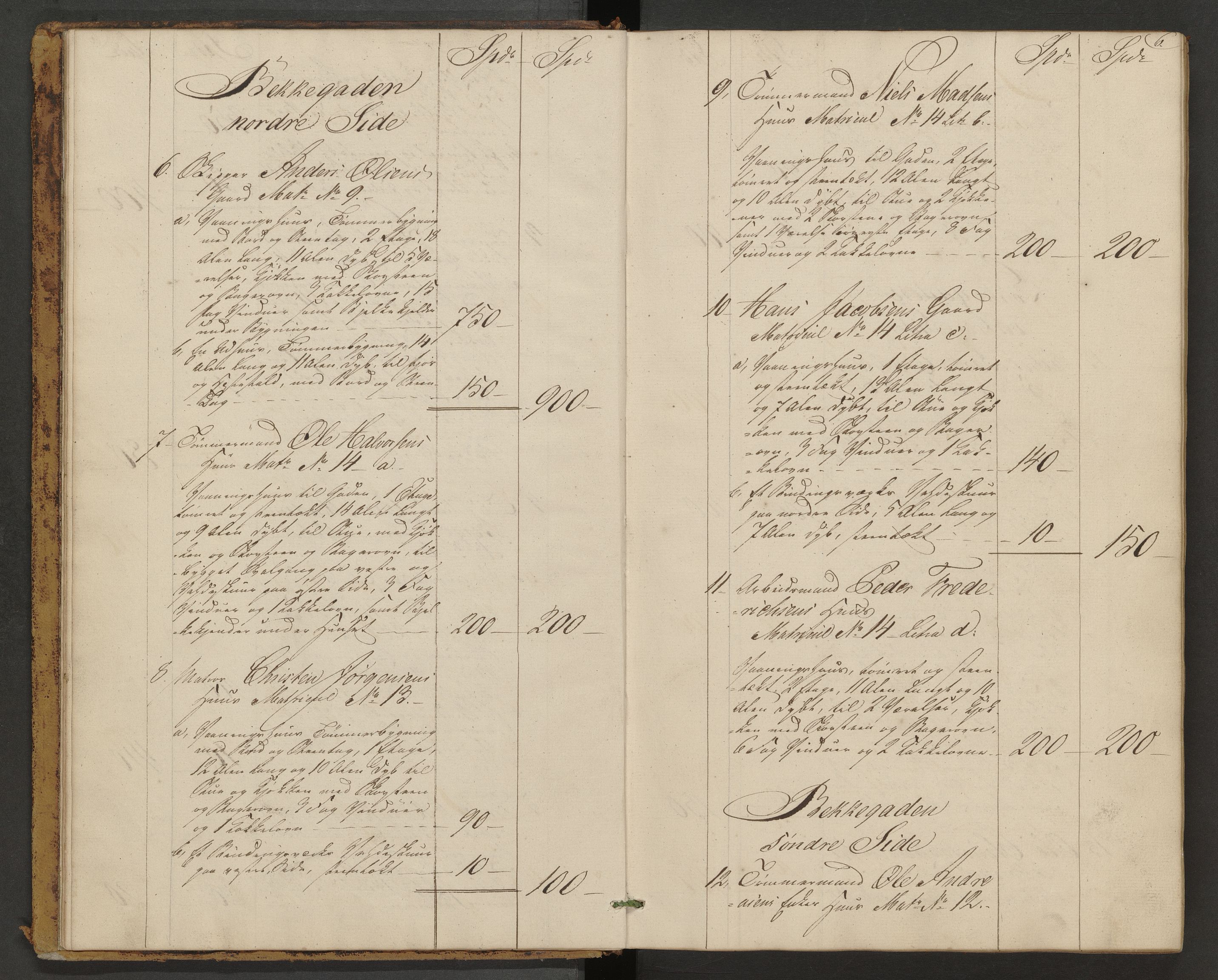 Holmestrand magistrat, AV/SAKO-A-849/F/Fc/L0005: Branntakstprotokoll, 1837-1846