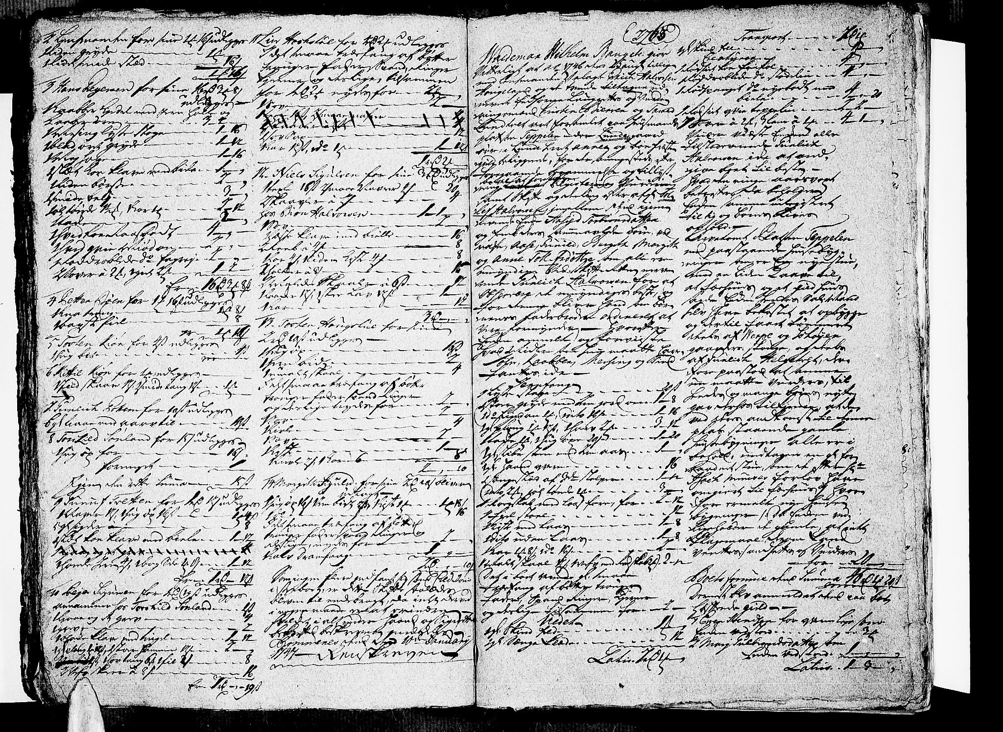 Nedre Telemark sorenskriveri, SAKO/A-135/H/Hb/Hbb/L0005: Skifteprotokoll kopi, 1744-1747, s. 2762b-2763a