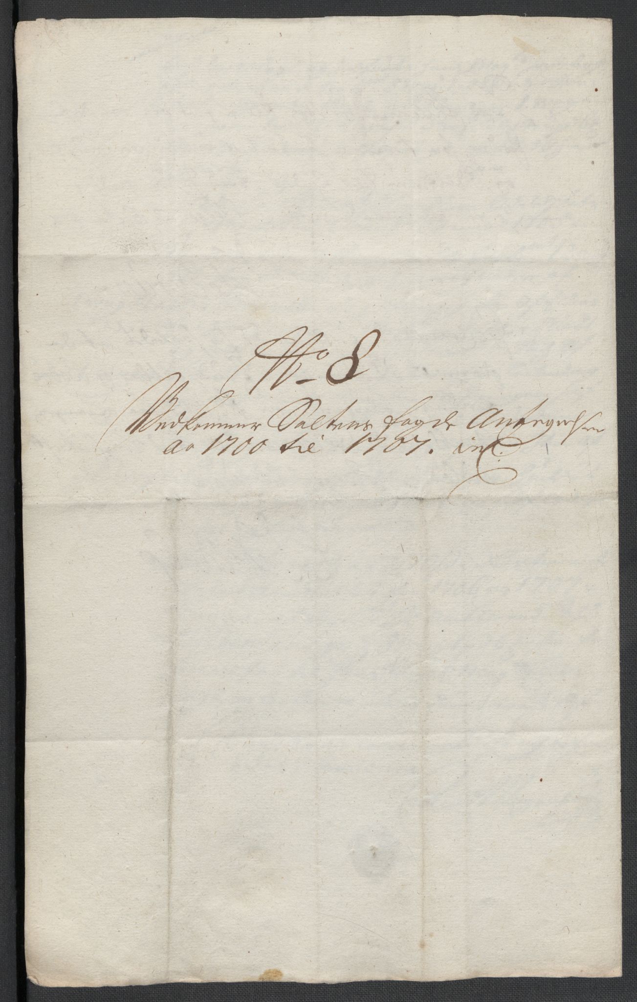 Rentekammeret inntil 1814, Reviderte regnskaper, Fogderegnskap, AV/RA-EA-4092/R66/L4581: Fogderegnskap Salten, 1707-1710, s. 146