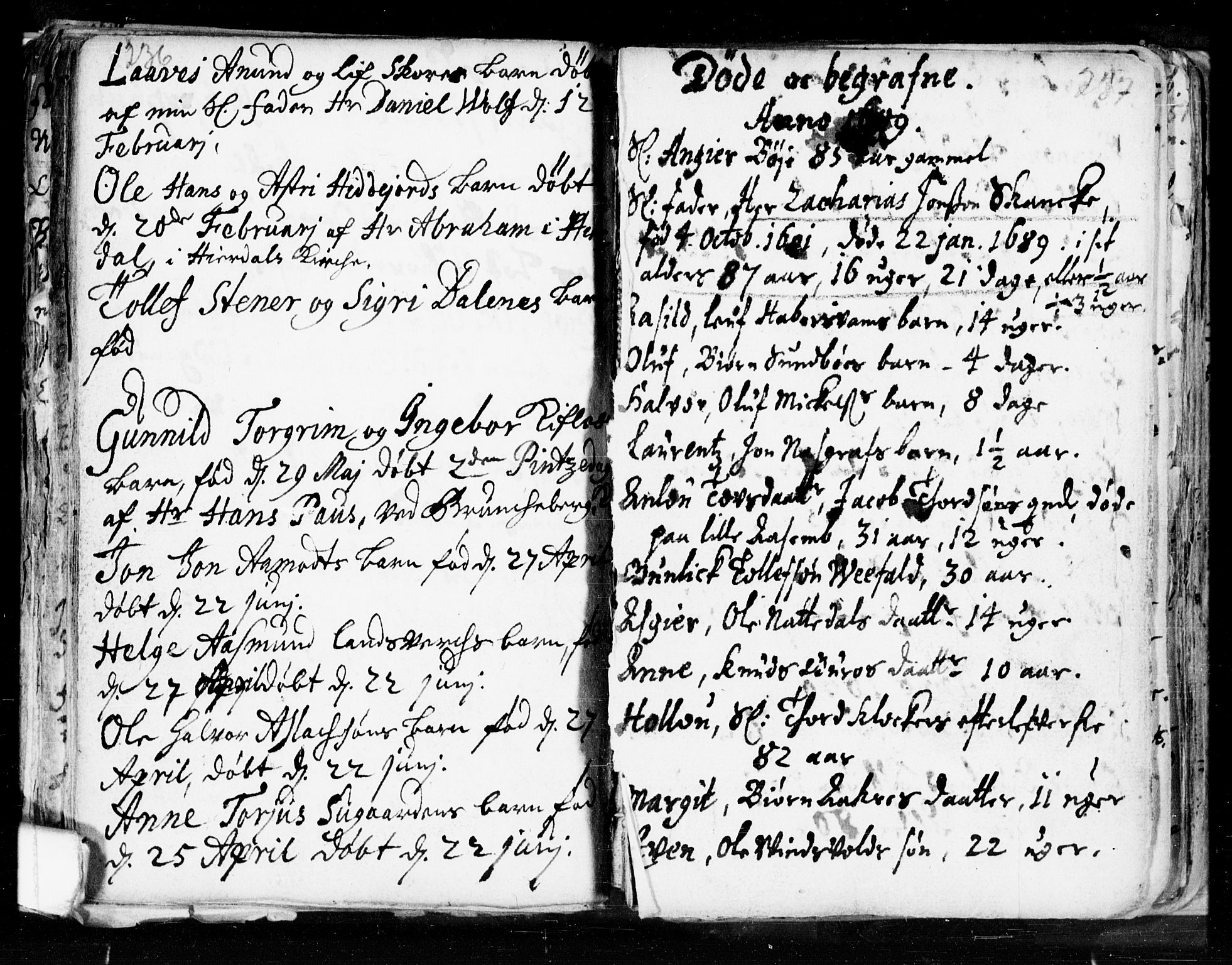 Seljord kirkebøker, SAKO/A-20/F/Fa/L0002: Ministerialbok nr. I 2, 1689-1713, s. 236-237