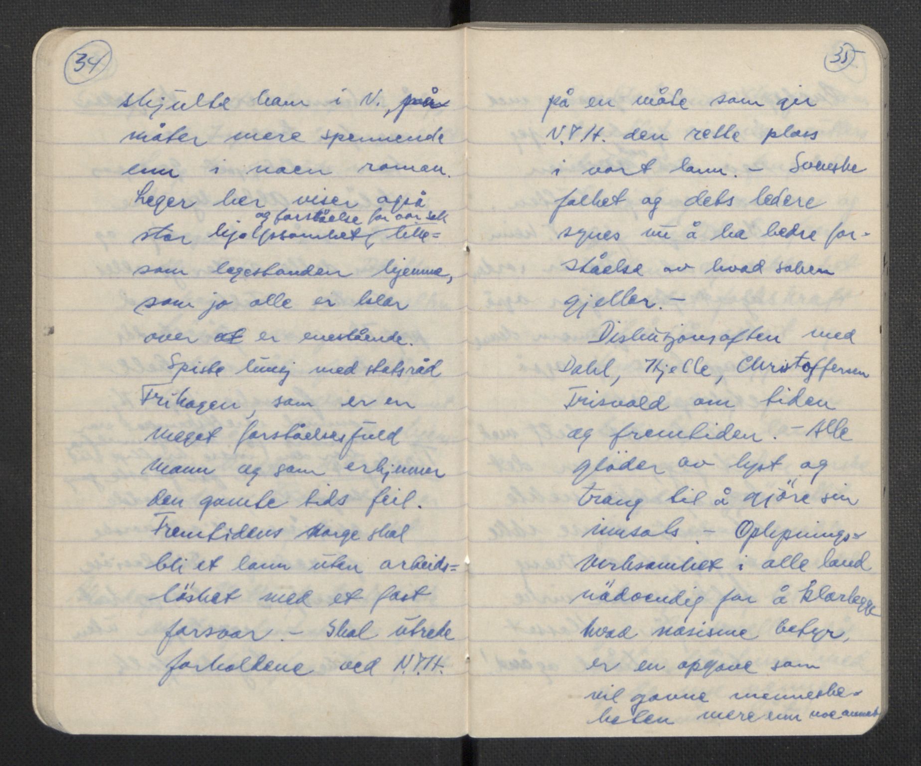 Tronstad, Leif, AV/RA-PA-0354/F/L0001: Dagbøker, 1941-1945, s. 21