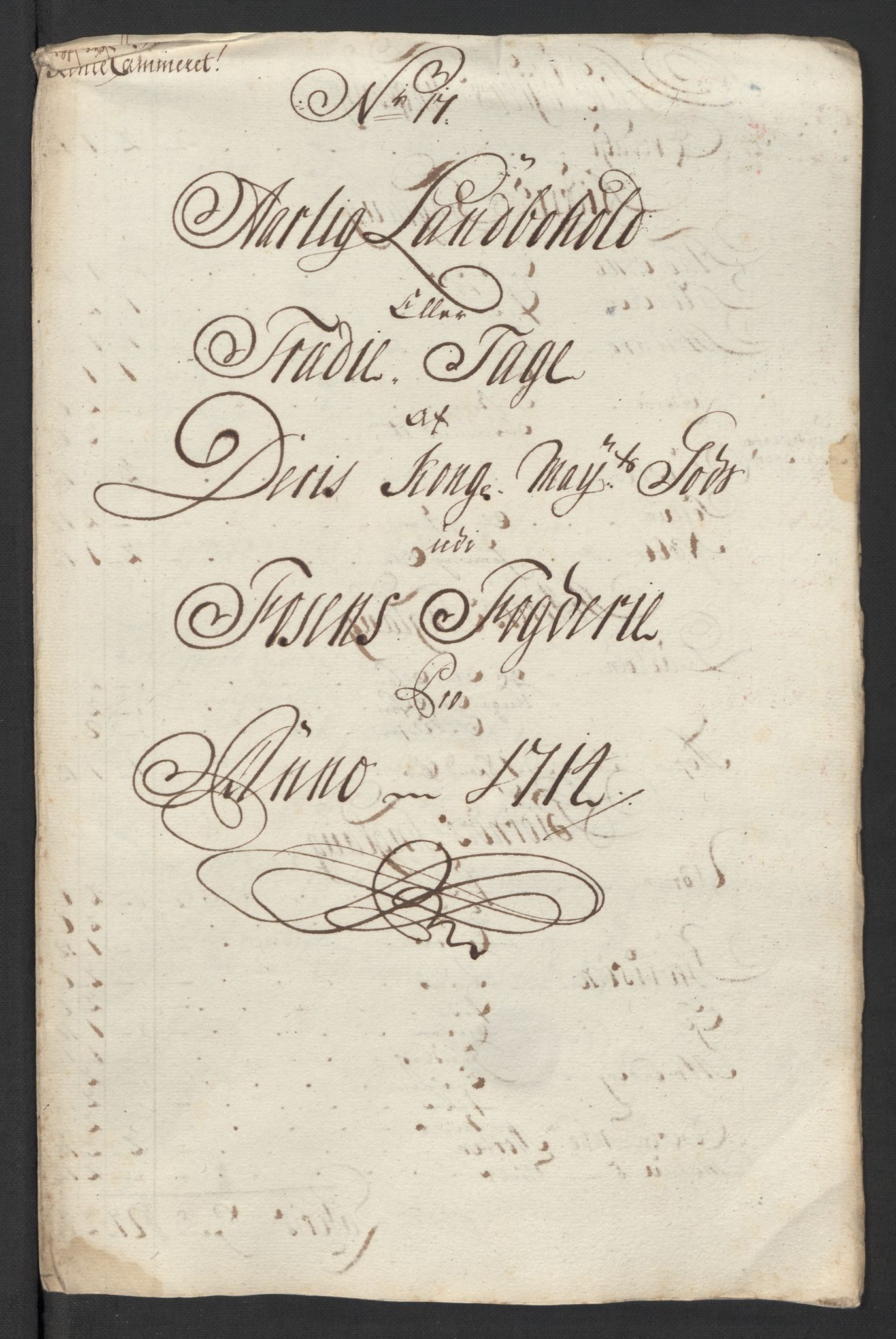 Rentekammeret inntil 1814, Reviderte regnskaper, Fogderegnskap, RA/EA-4092/R57/L3862: Fogderegnskap Fosen, 1714, s. 131