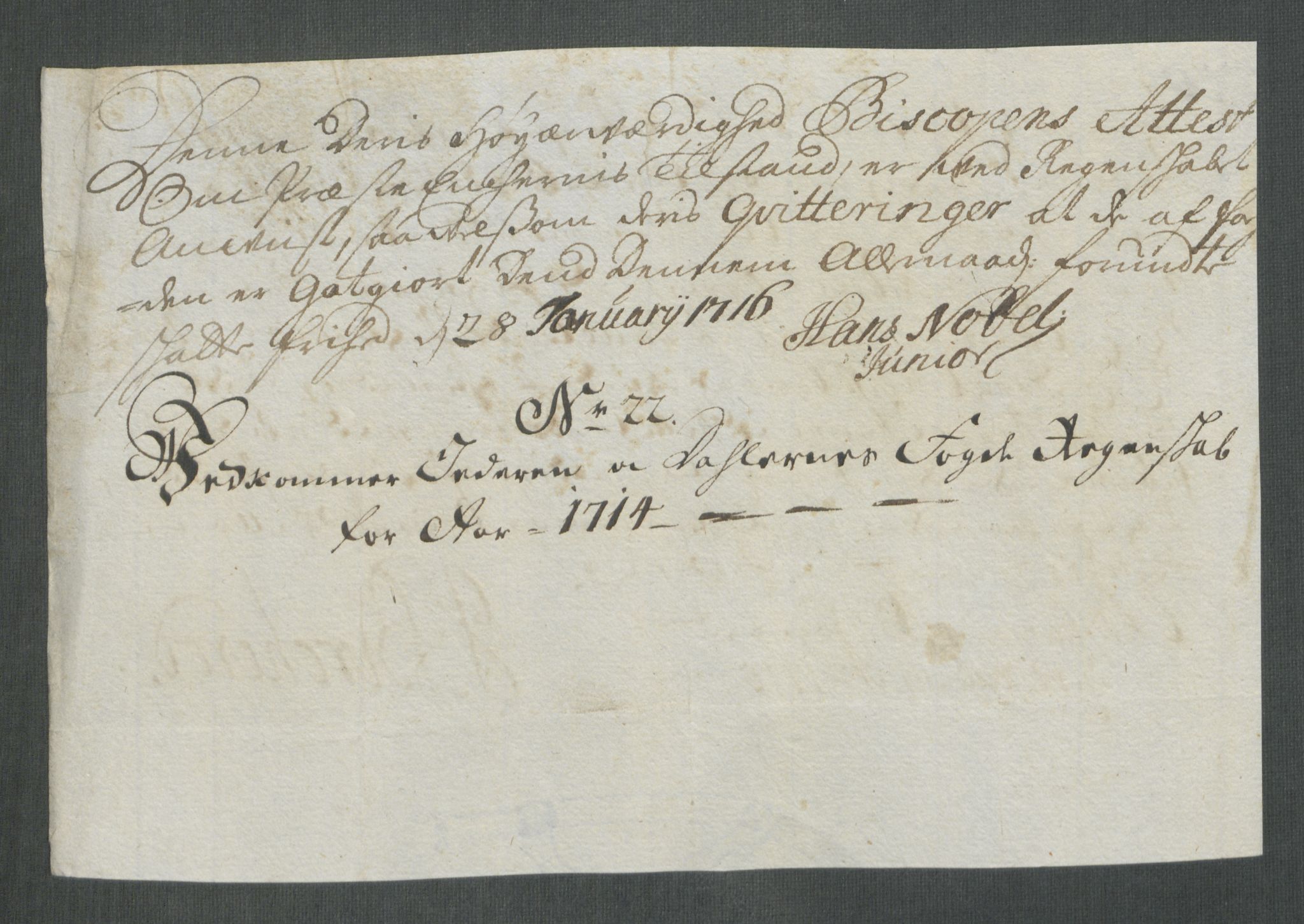 Rentekammeret inntil 1814, Reviderte regnskaper, Fogderegnskap, RA/EA-4092/R46/L2738: Fogderegnskap Jæren og Dalane, 1713-1714, s. 324