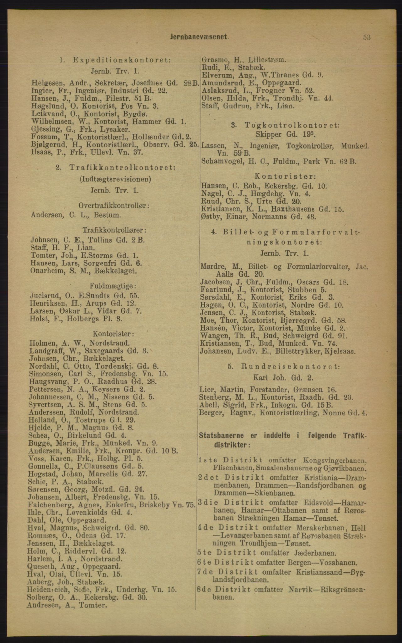 Kristiania/Oslo adressebok, PUBL/-, 1906, s. 53