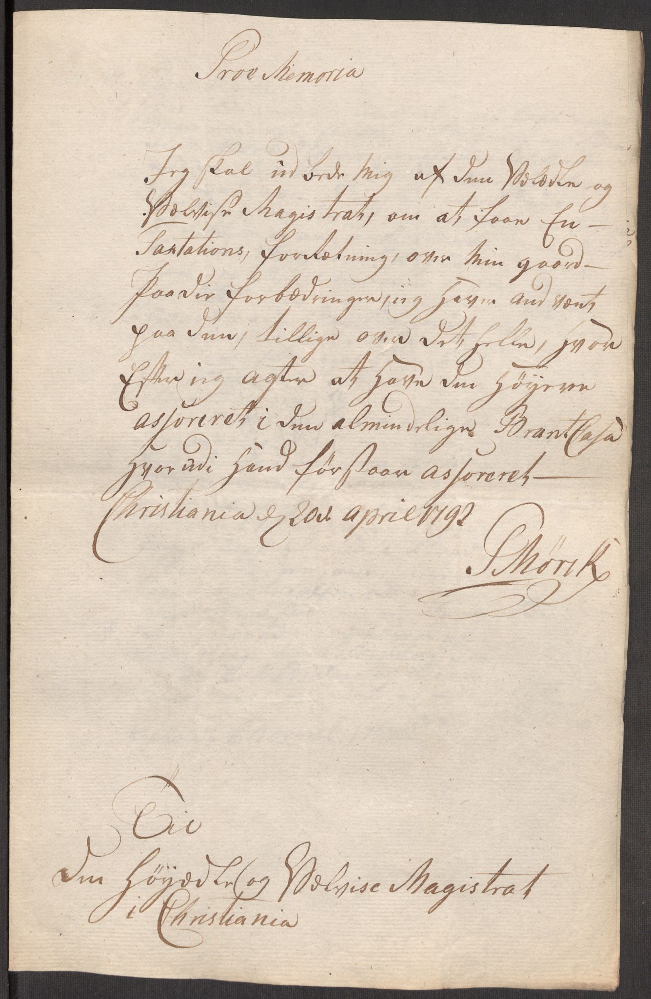 Kristiania magistrat, AV/SAO-A-10711/L/La/Lac/L0002: Branntakster, 1791-1803