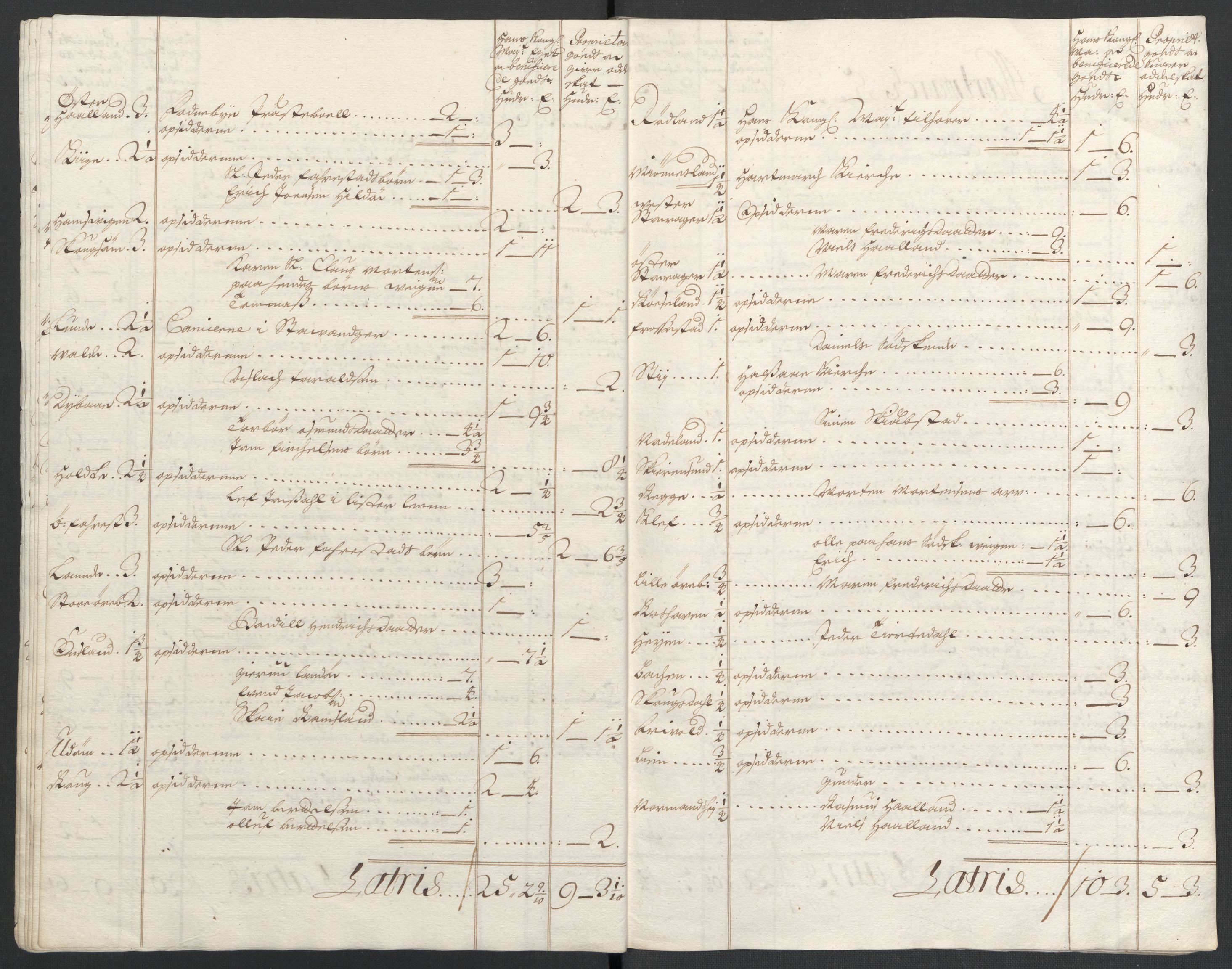 Rentekammeret inntil 1814, Reviderte regnskaper, Fogderegnskap, AV/RA-EA-4092/R43/L2546: Fogderegnskap Lista og Mandal, 1696-1697, s. 271