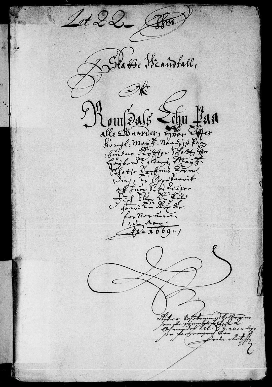 Rentekammeret inntil 1814, Reviderte regnskaper, Stiftamtstueregnskaper, Trondheim stiftamt og Nordland amt, AV/RA-EA-6044/R/Rd/L0028: Trondheim stiftamt, 1667-1669