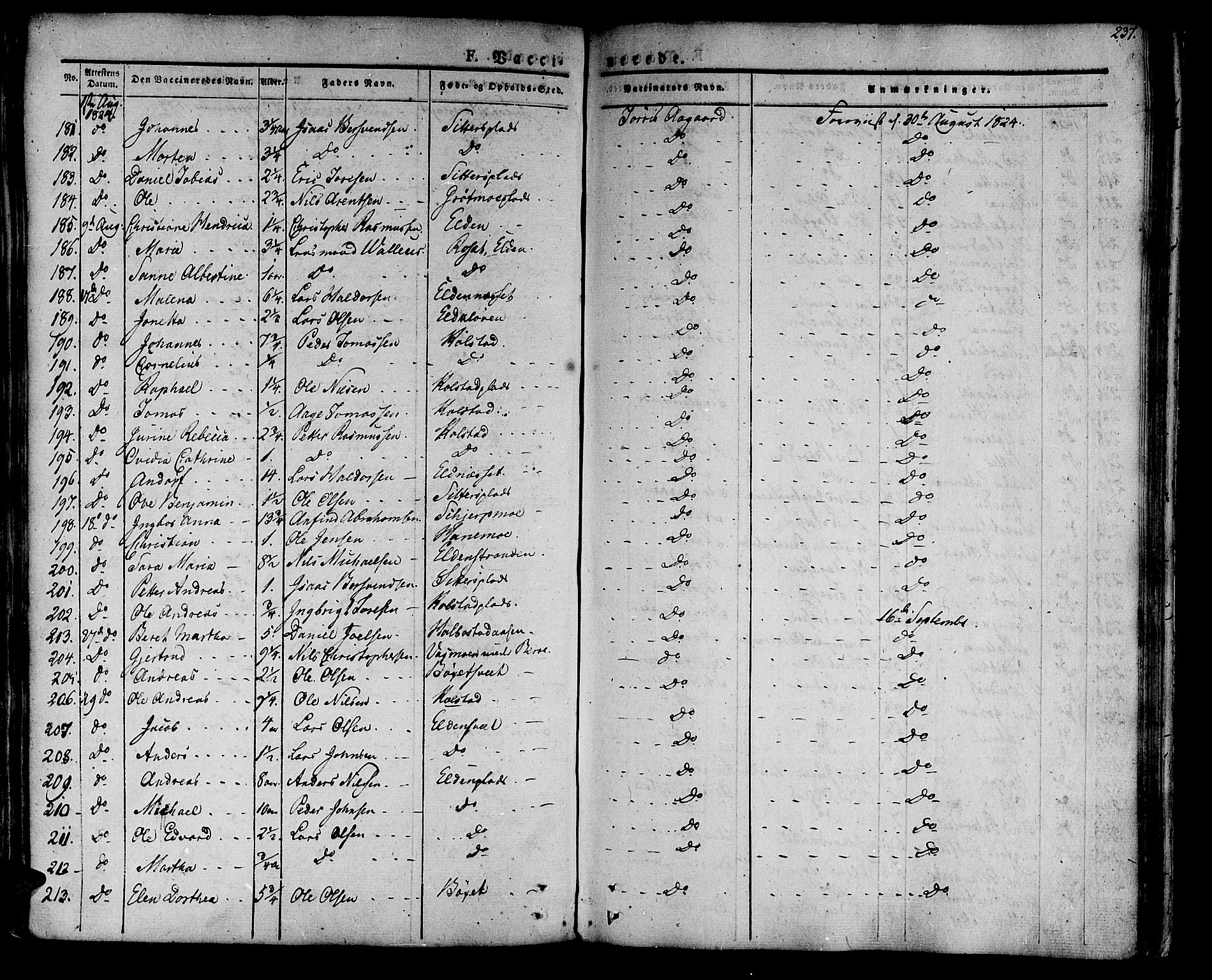 Ministerialprotokoller, klokkerbøker og fødselsregistre - Nord-Trøndelag, SAT/A-1458/741/L0390: Ministerialbok nr. 741A04, 1822-1836, s. 237