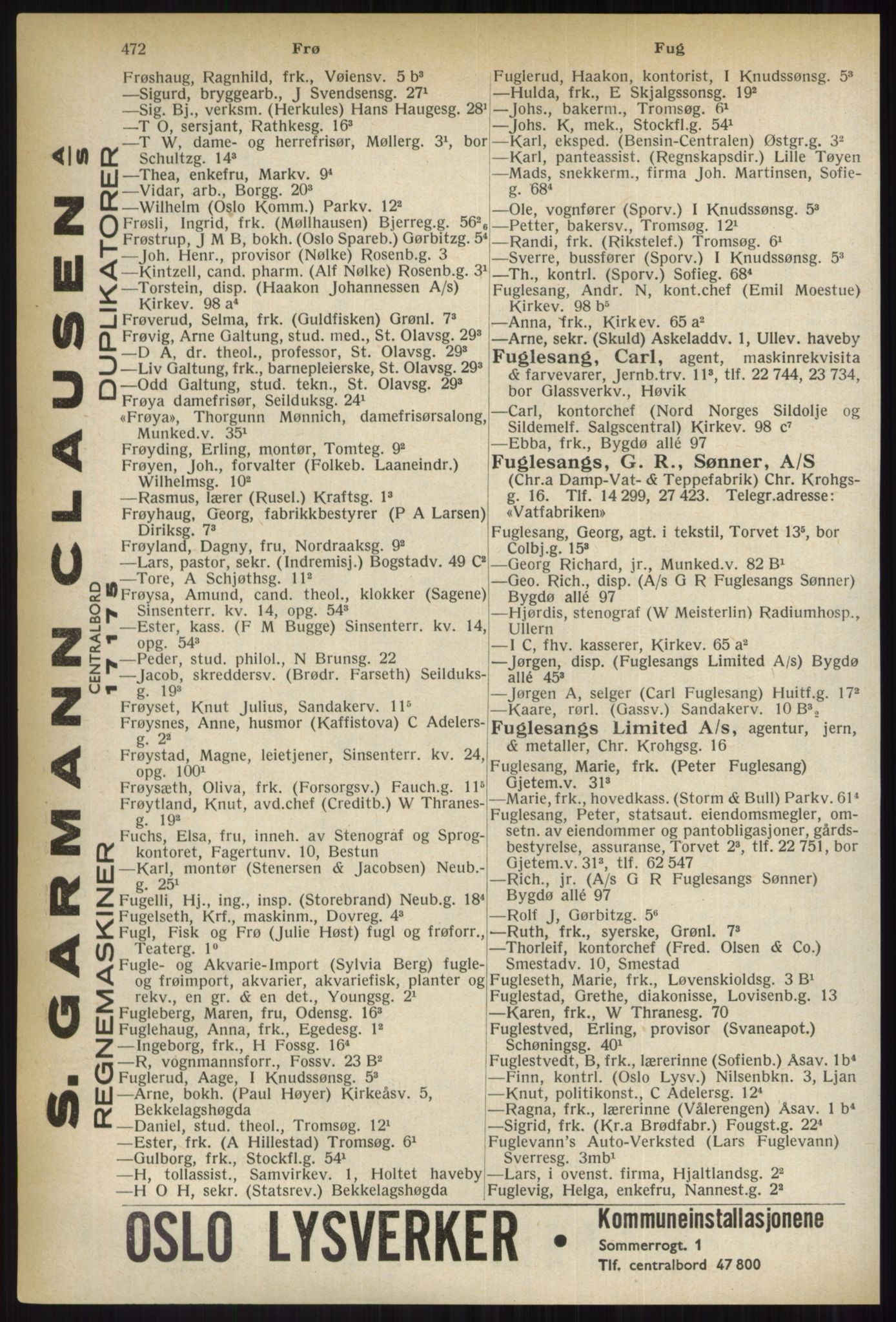 Kristiania/Oslo adressebok, PUBL/-, 1937, s. 472