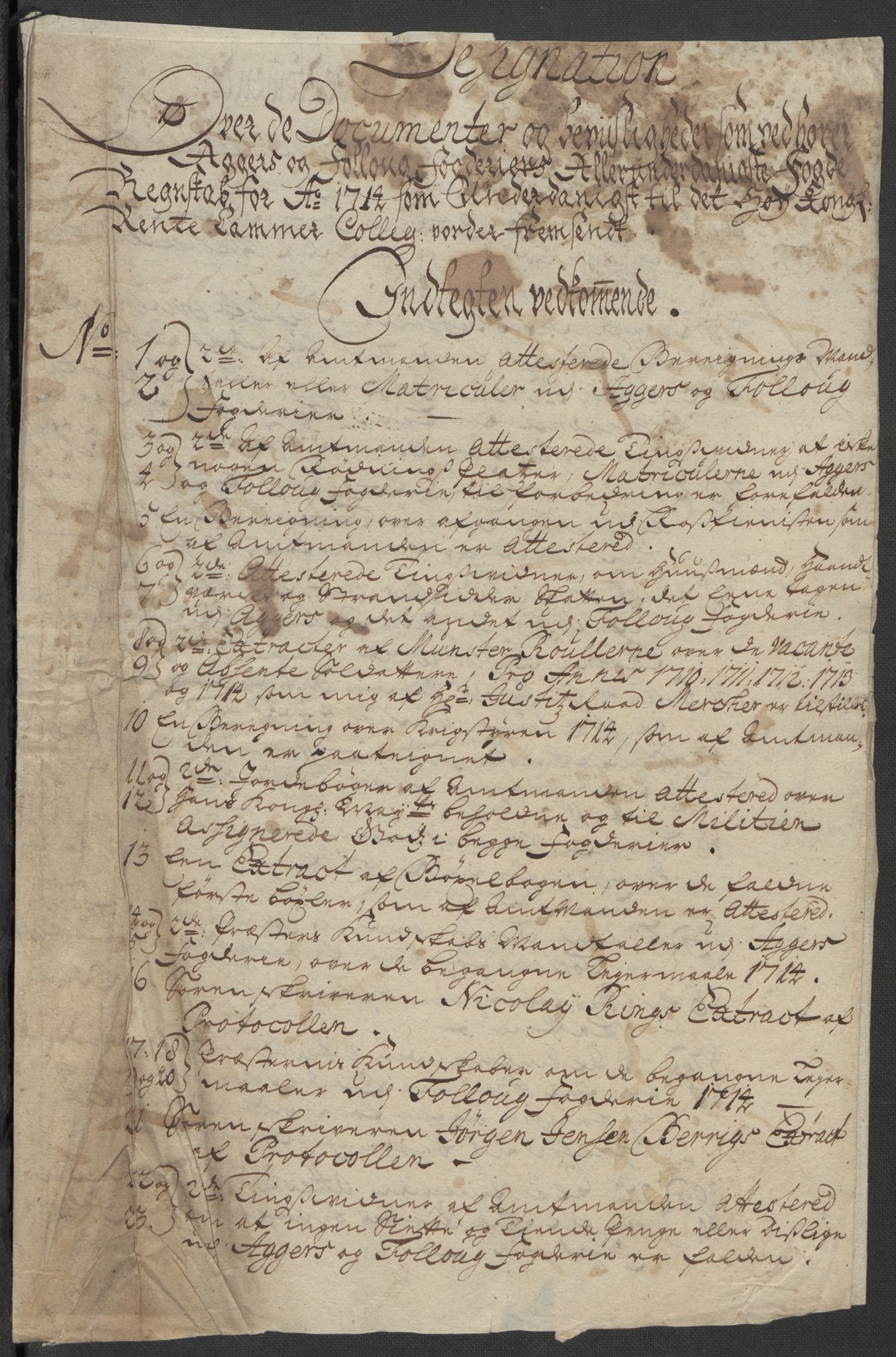 Rentekammeret inntil 1814, Reviderte regnskaper, Fogderegnskap, AV/RA-EA-4092/R10/L0451: Fogderegnskap Aker og Follo, 1713-1714, s. 251