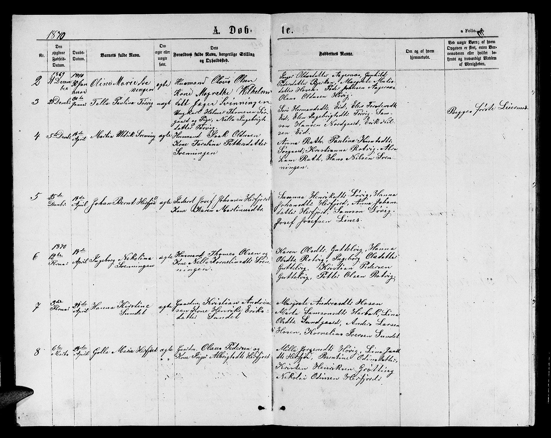 Ministerialprotokoller, klokkerbøker og fødselsregistre - Sør-Trøndelag, AV/SAT-A-1456/656/L0695: Klokkerbok nr. 656C01, 1867-1889, s. 4